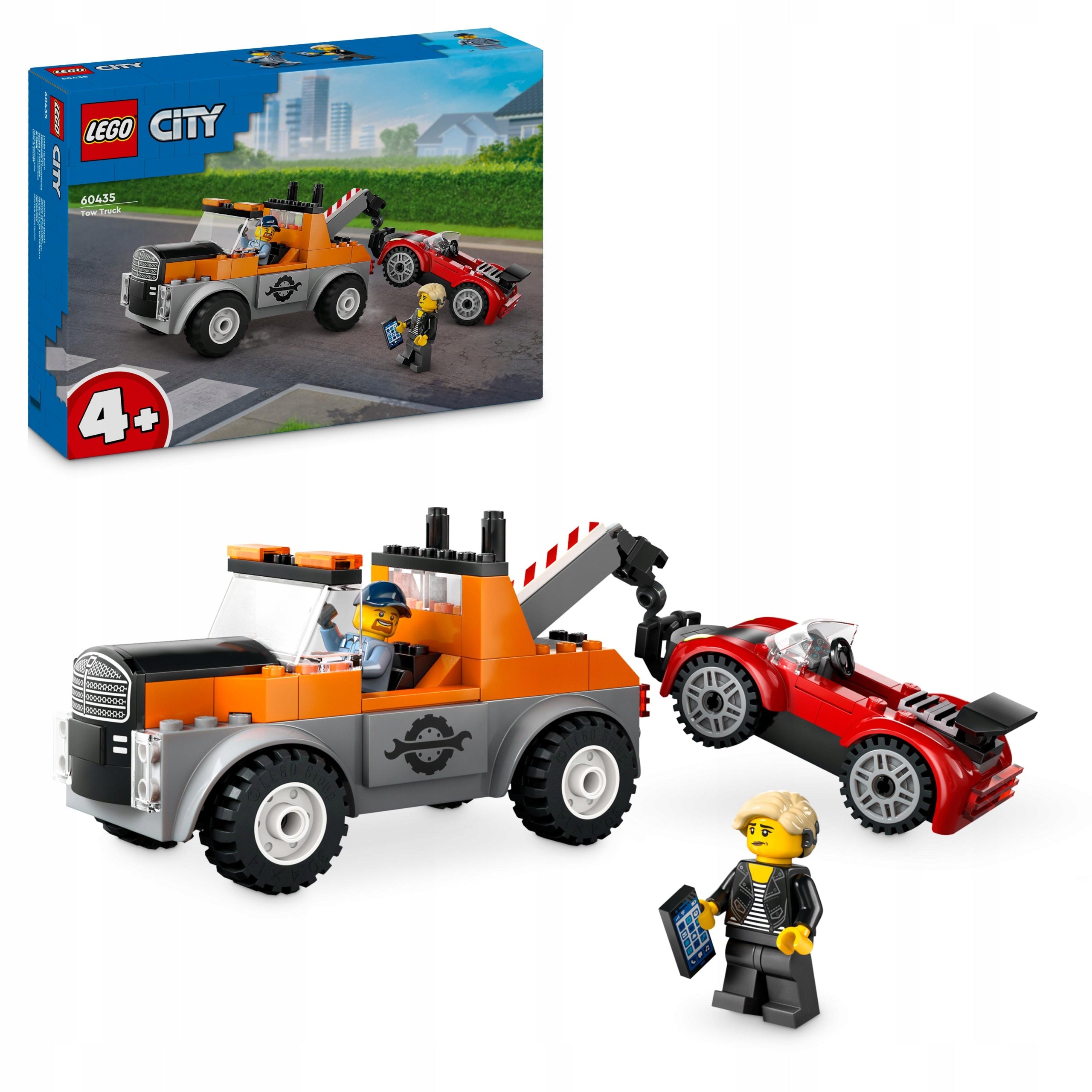 LEGO City 60435 Roadside Assistance Car and Sports Car Repair
