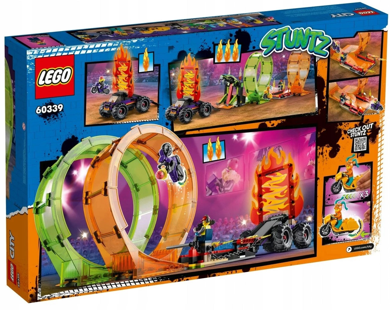 60339 LEGO® City Doppellooping-Stunt-Arena 