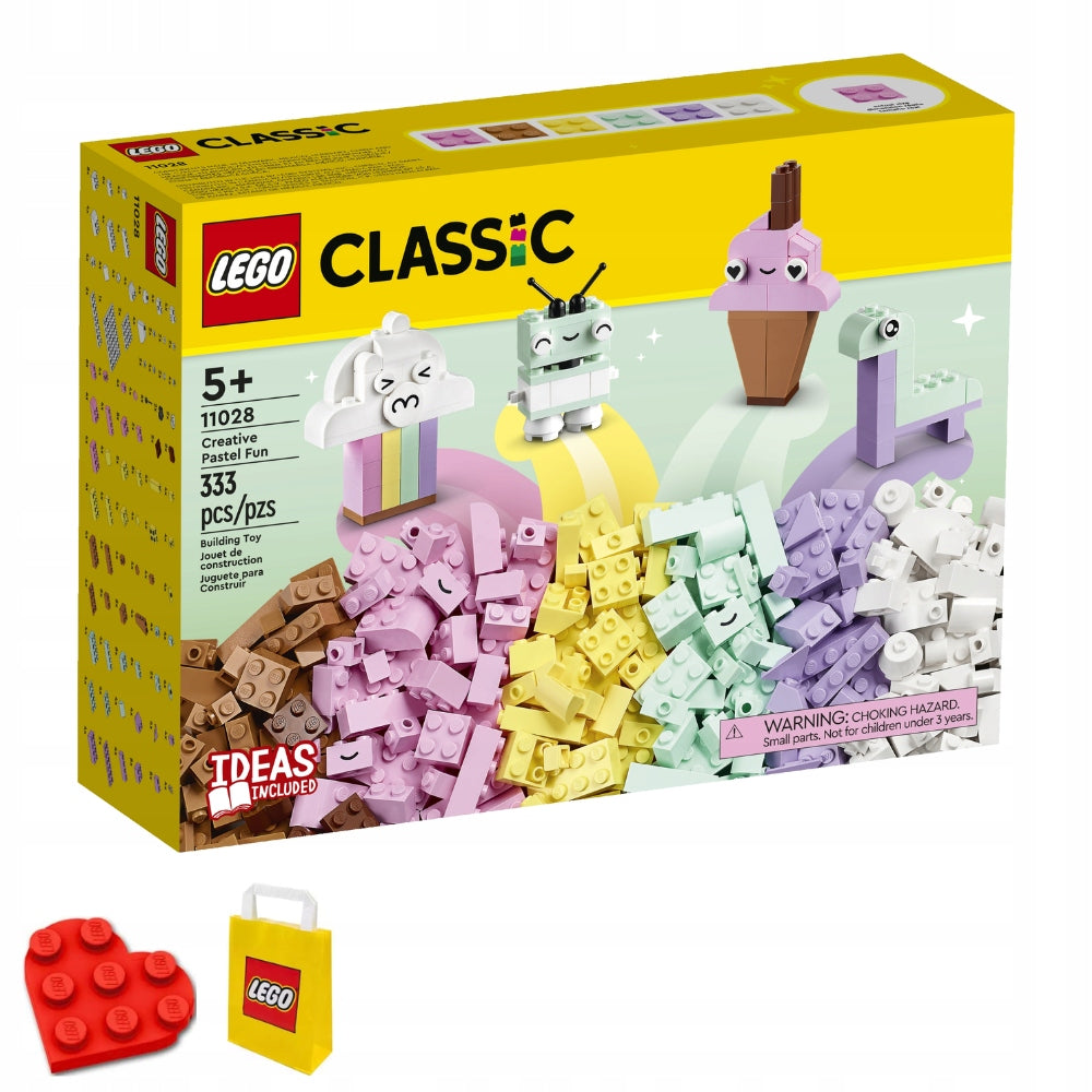 LEGO Classic 11028 Creative play with pastel colors