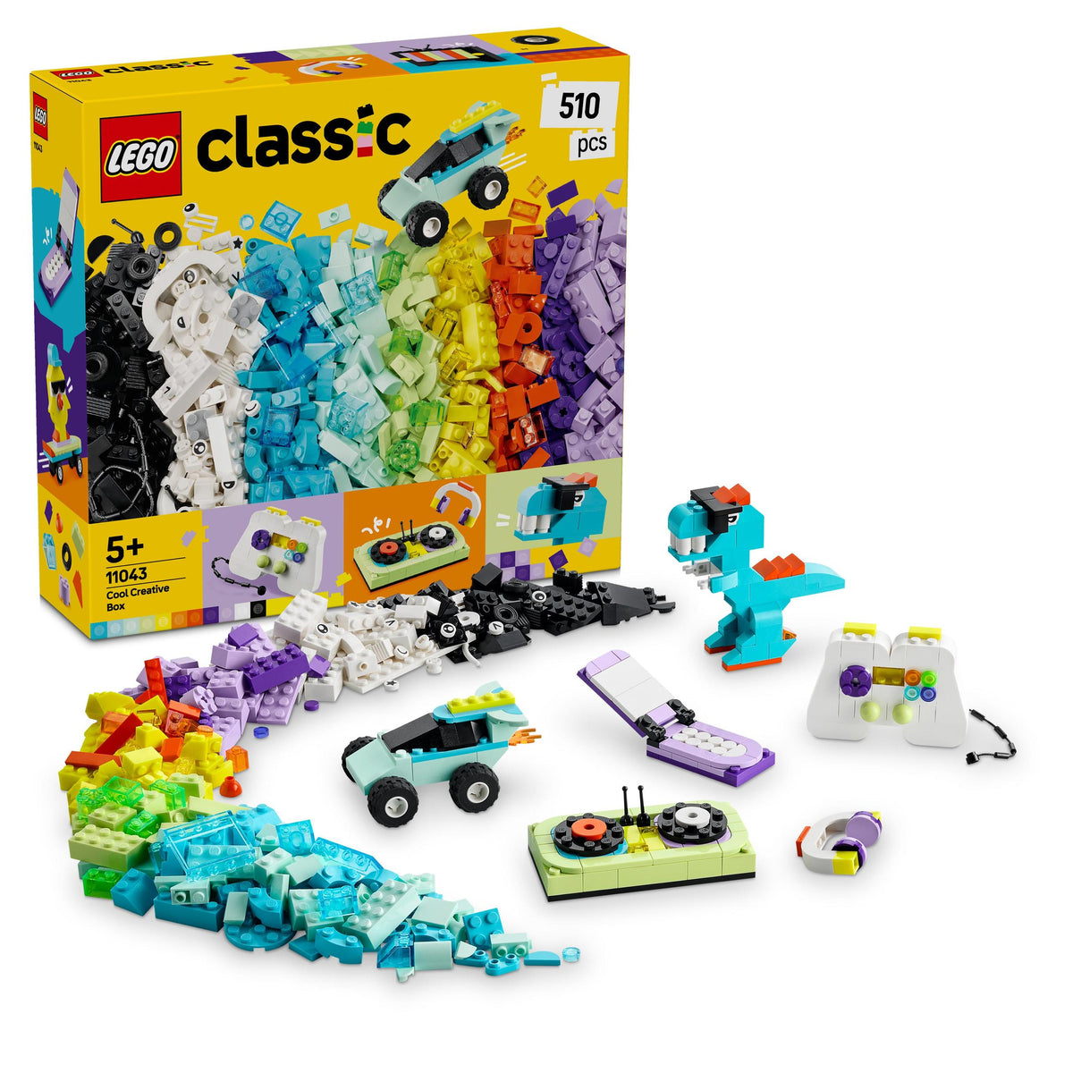 LEGO Classic 11043 Cool creative set 510 elements Packaging status original