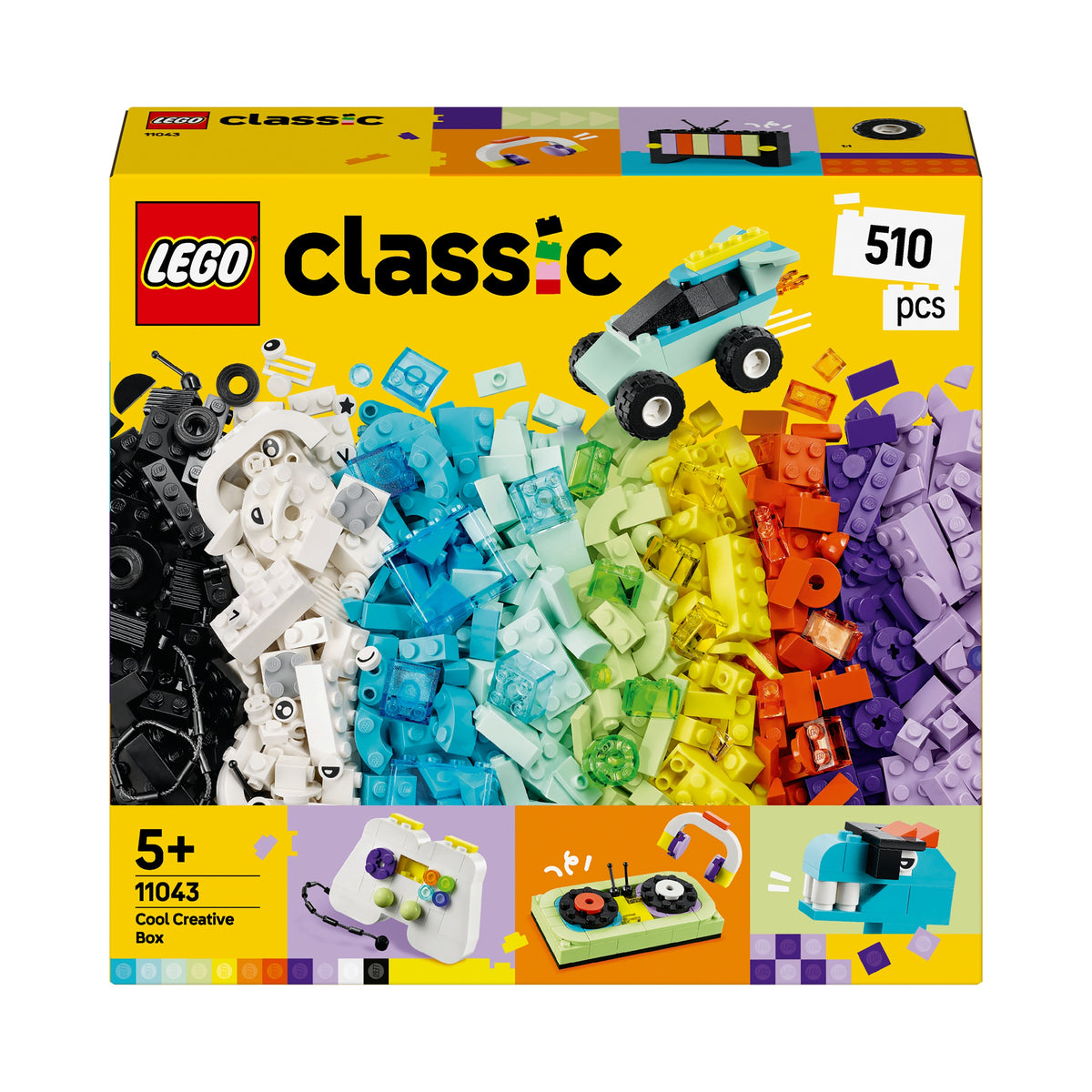 LEGO Classic 11043 Cool creative set 510 elements