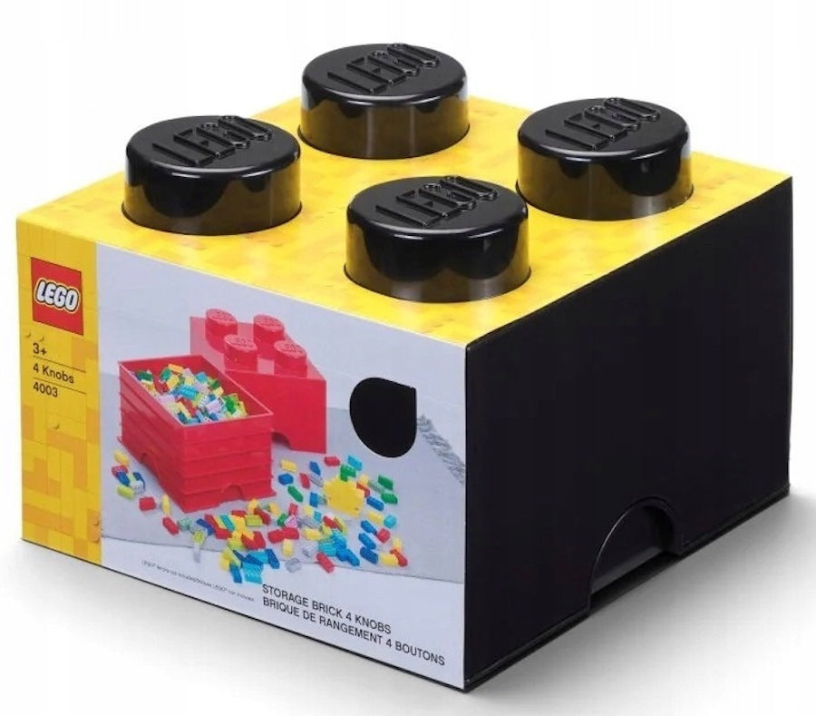 LEGO Container Block Brick 4 Box Container 2x2 BLACK 25 cm 40031733 Product number 40031733