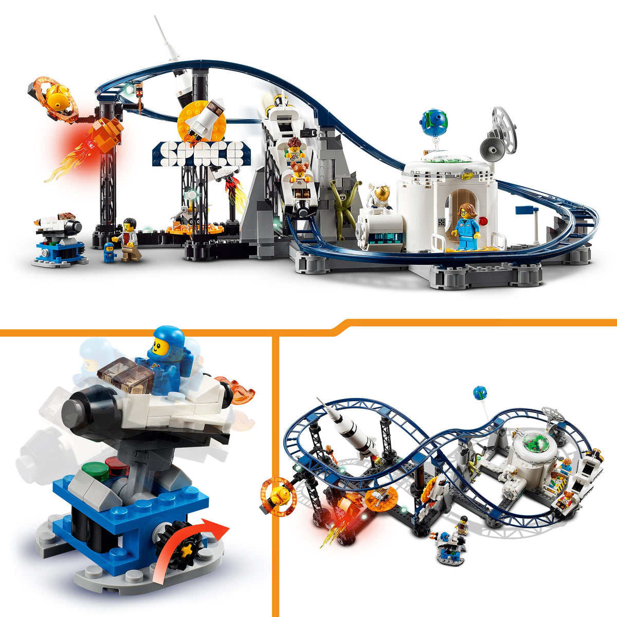LEGO Creator 3 in 1 31142 Space roller coaster Packaging status original