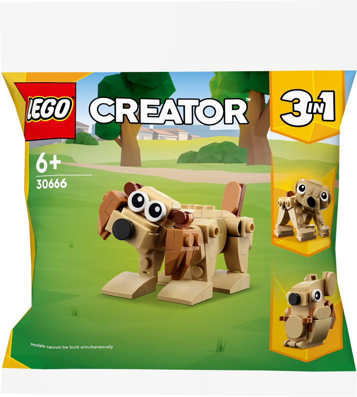 LEGO Creator 30666 Gift Animals 3in1 Dog Bear Squirrel