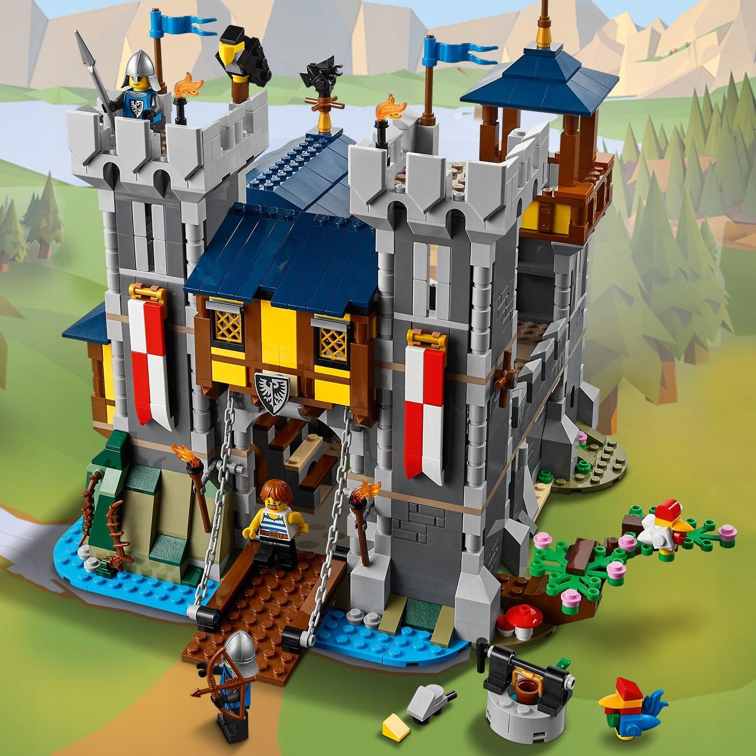 LEGO Creator 3in1 Medieval Castle 31120 Brand LEGO