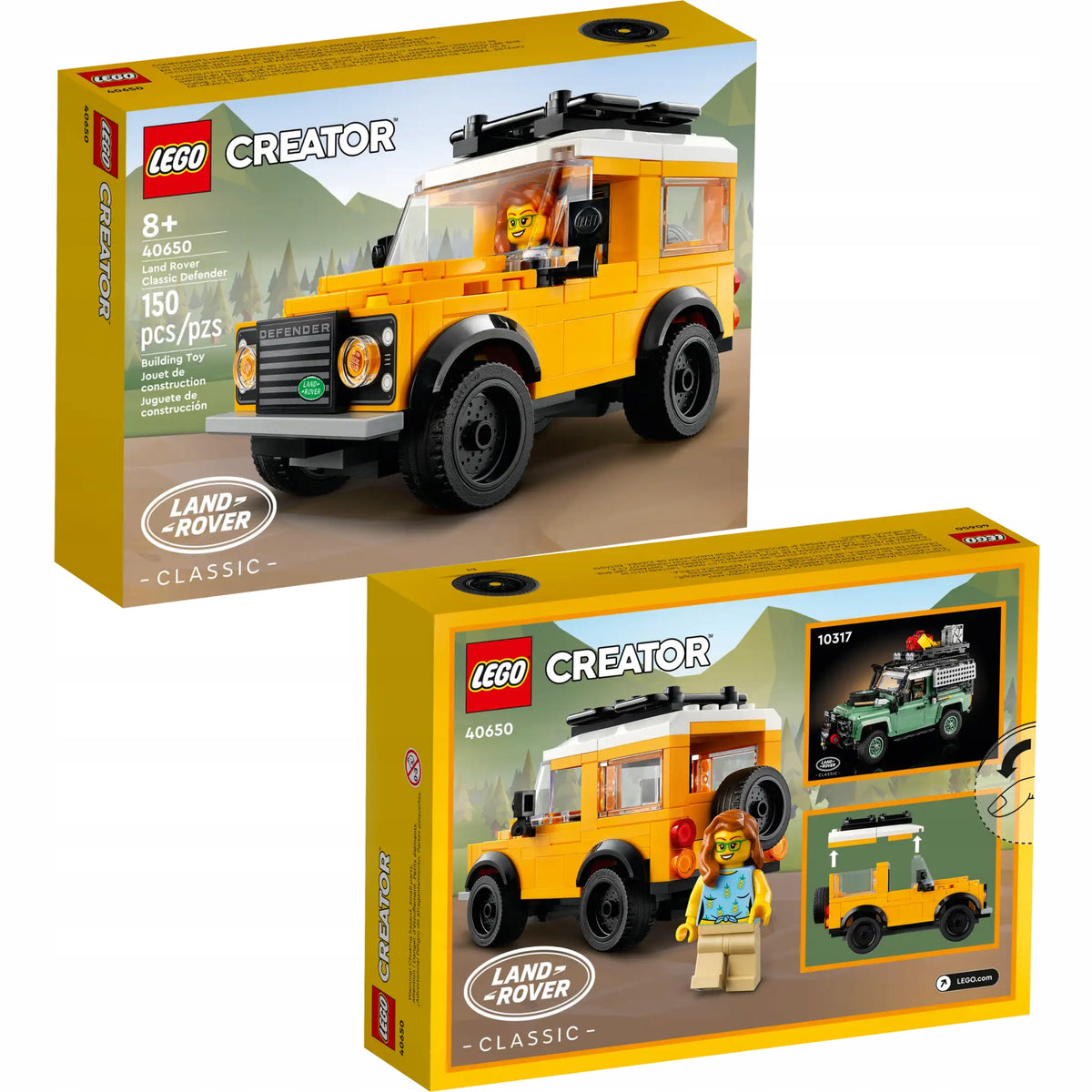 LEGO Creator 40650 Land Rover Classic Defender Brand LEGO