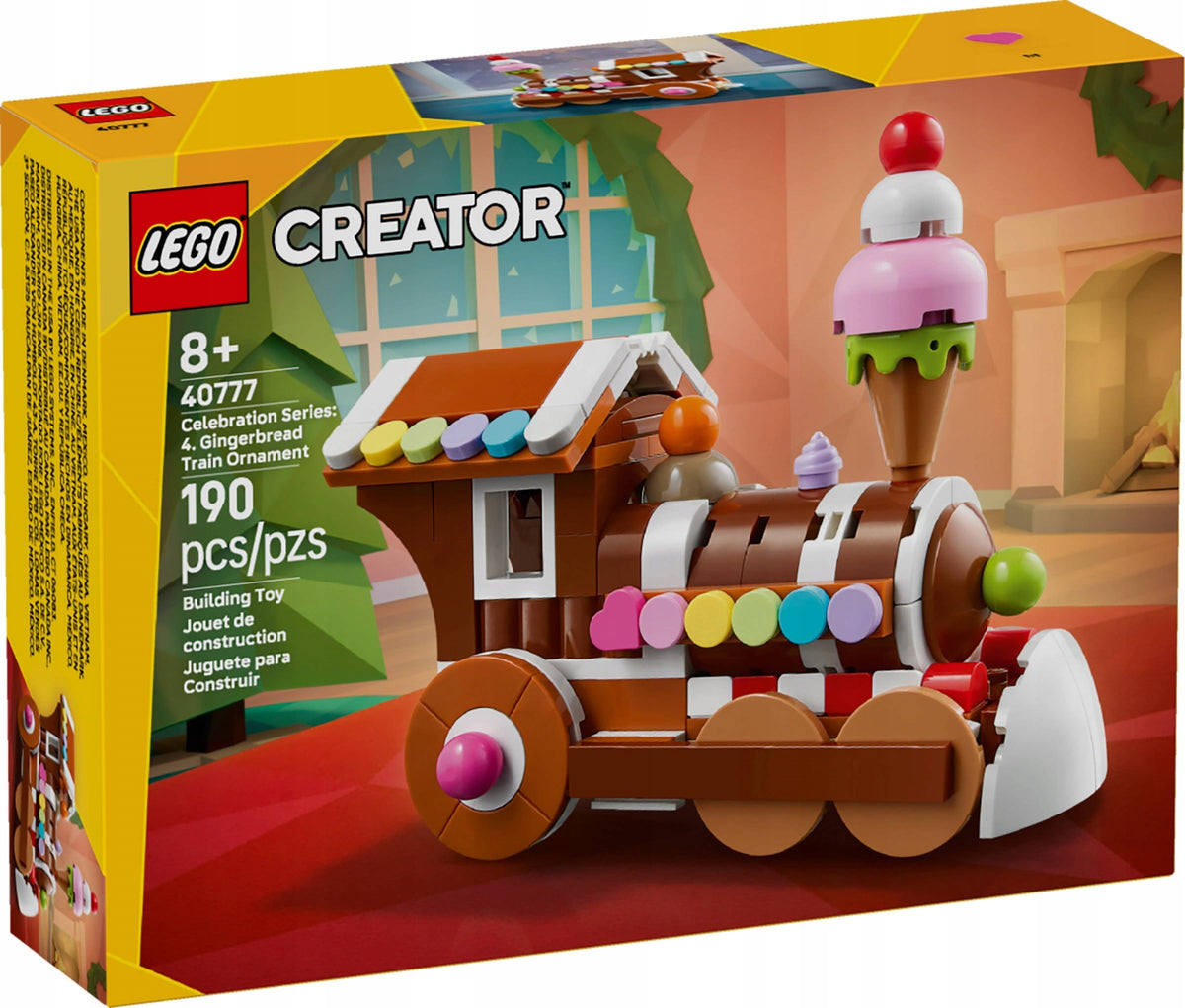 LEGO Creator 40777 ORNAMENT WITH GINGERBREAD TRAIN