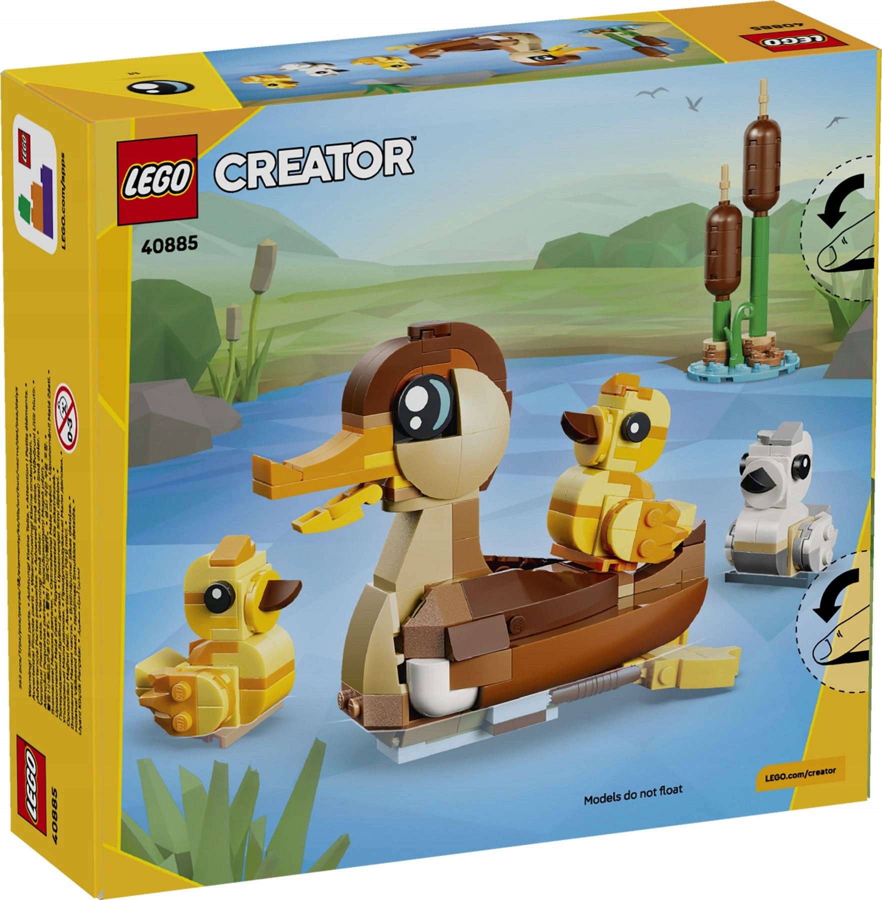 LEGO Creator 40885 The duck family Packaging status original
