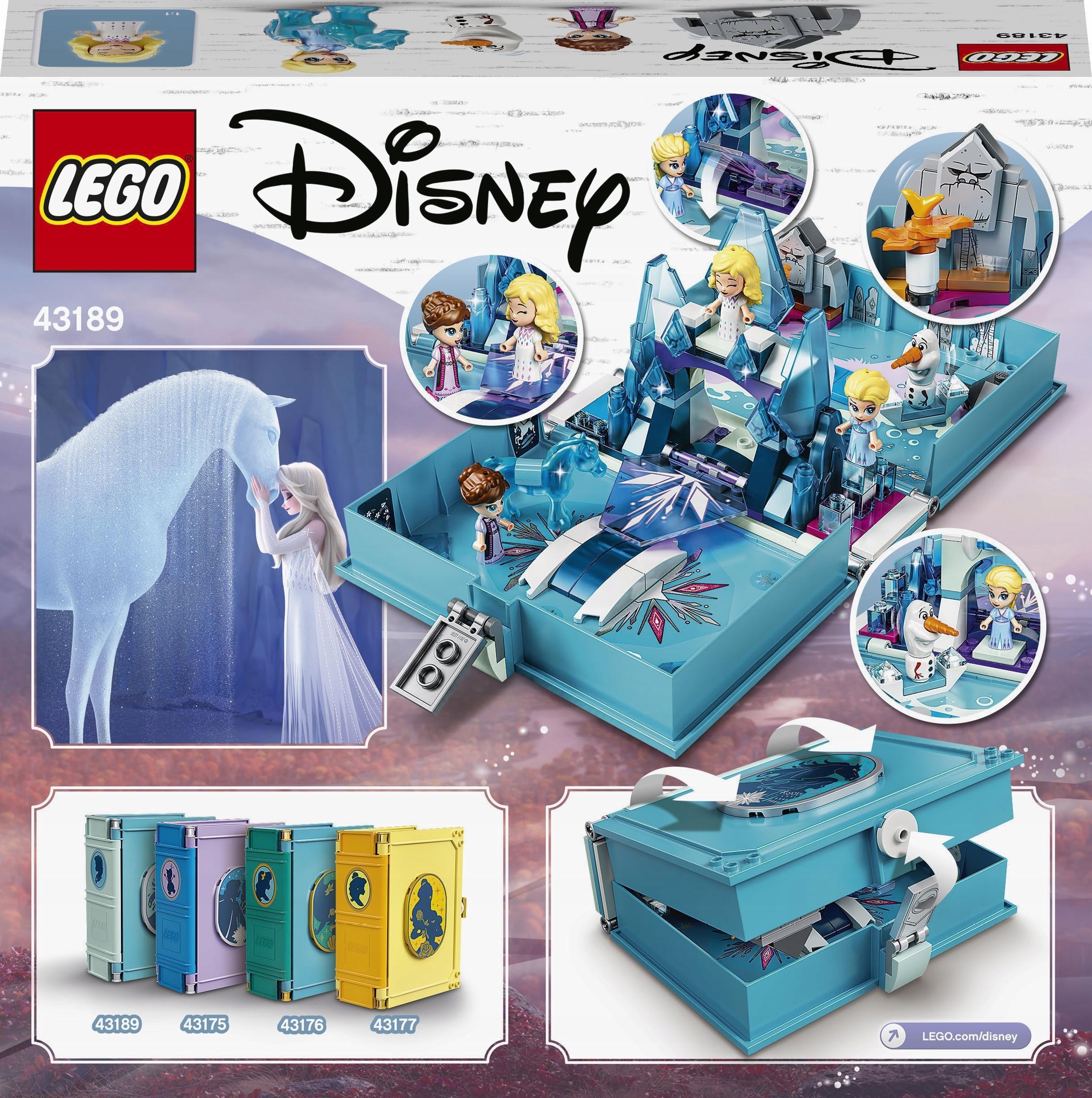 43189 LEGO® | Disney Frozen Elza ir Noko pasakų knygos nuotykiai