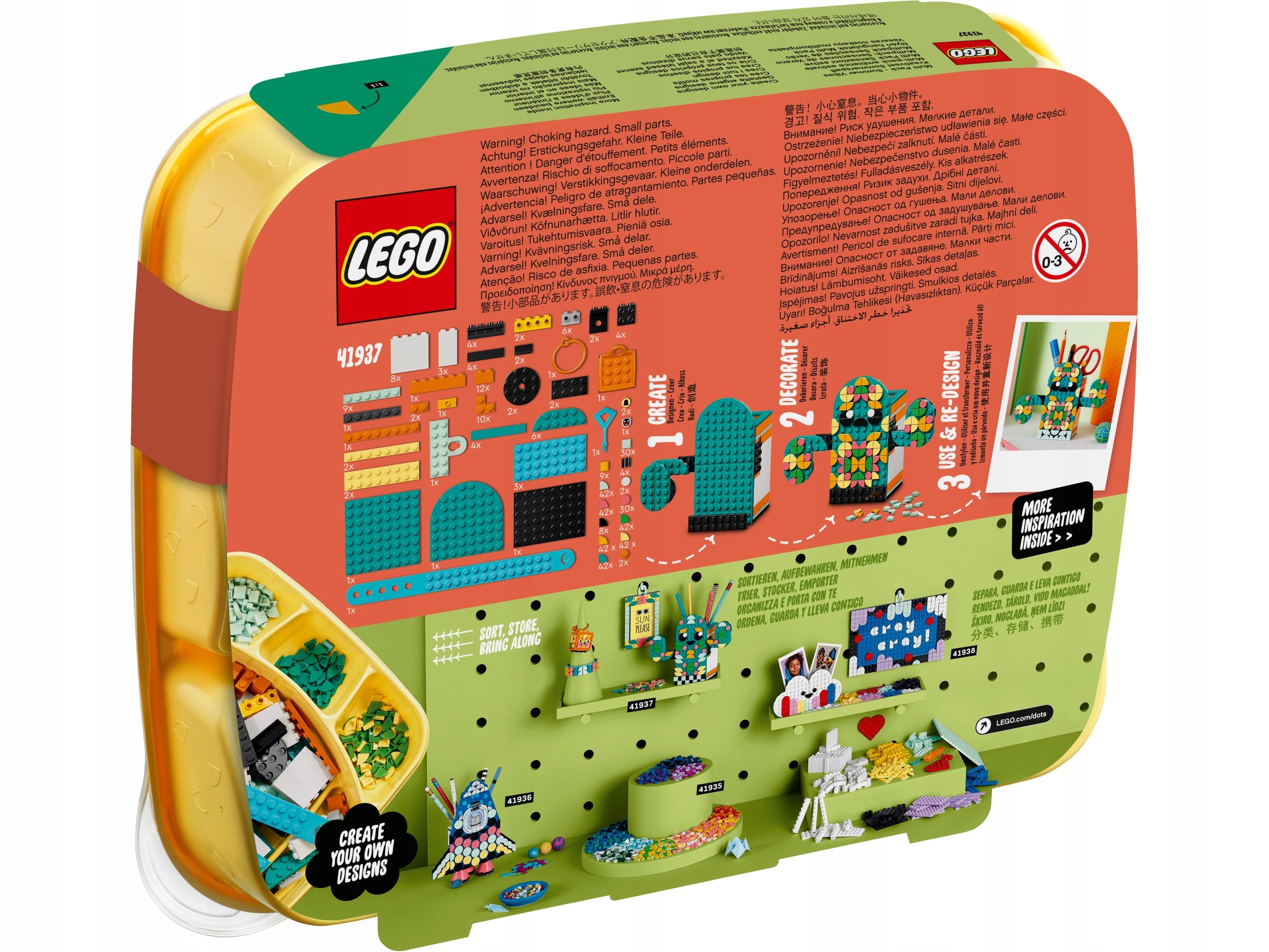 41937 LEGO® DOTS Vasariškos nuotaikos pakuotės