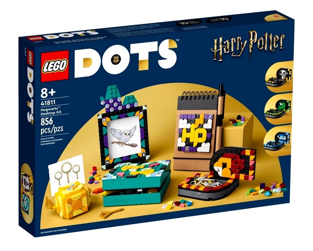 LEGO DOTS Harry Potter 41811 Hogwarts Desk Organizer Set
