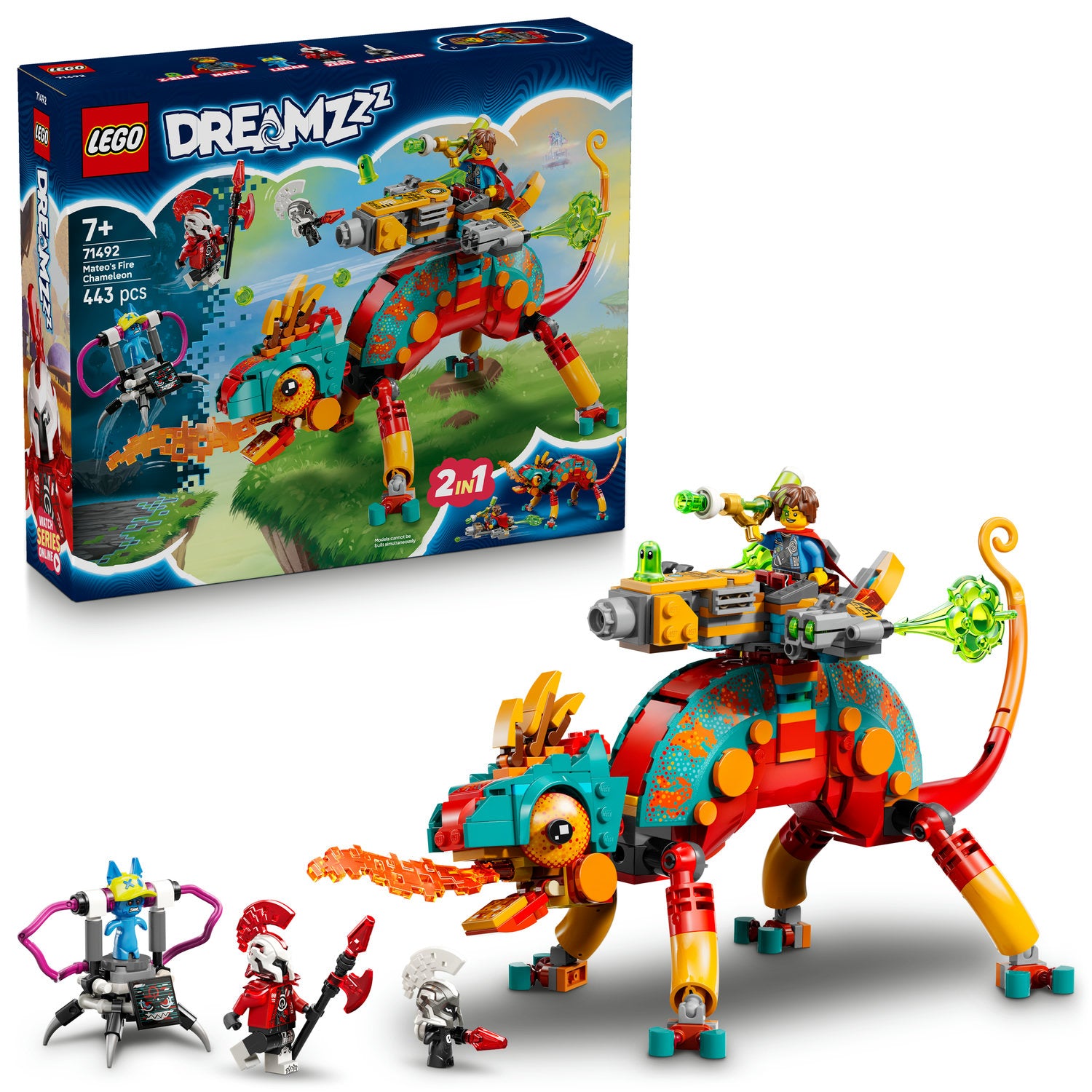 LEGO DREAMZzz 71492 Mateo and his fiery chameleon