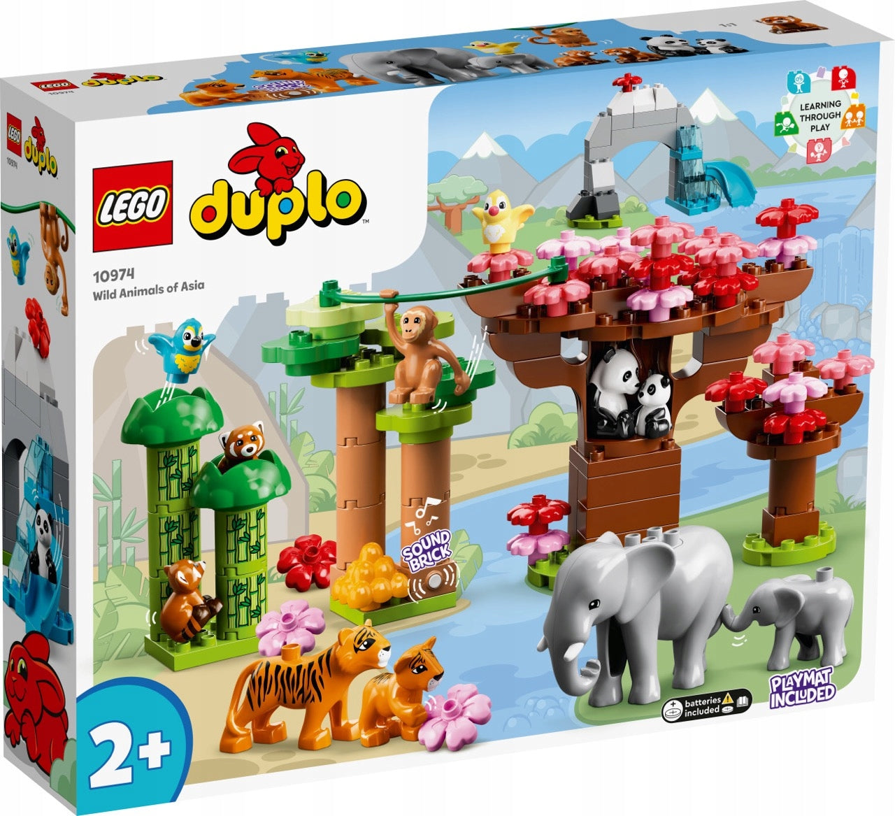 10974 LEGO® DUPLO Laukiniai Azijos gyvūnai