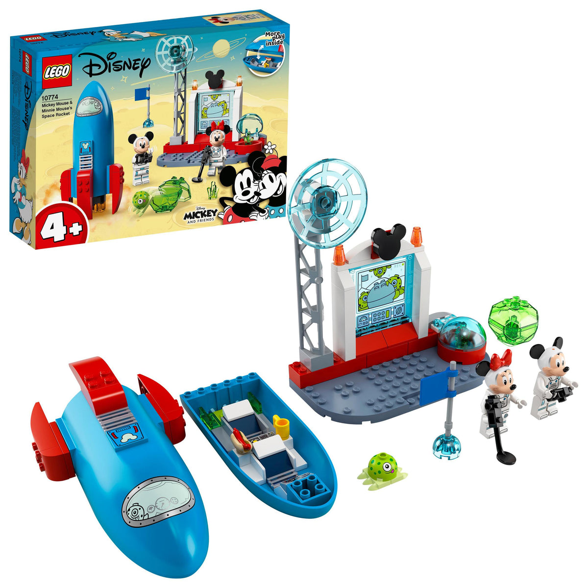 LEGO Disney 10774 Mickey and Minnie Mouse Space Rocket