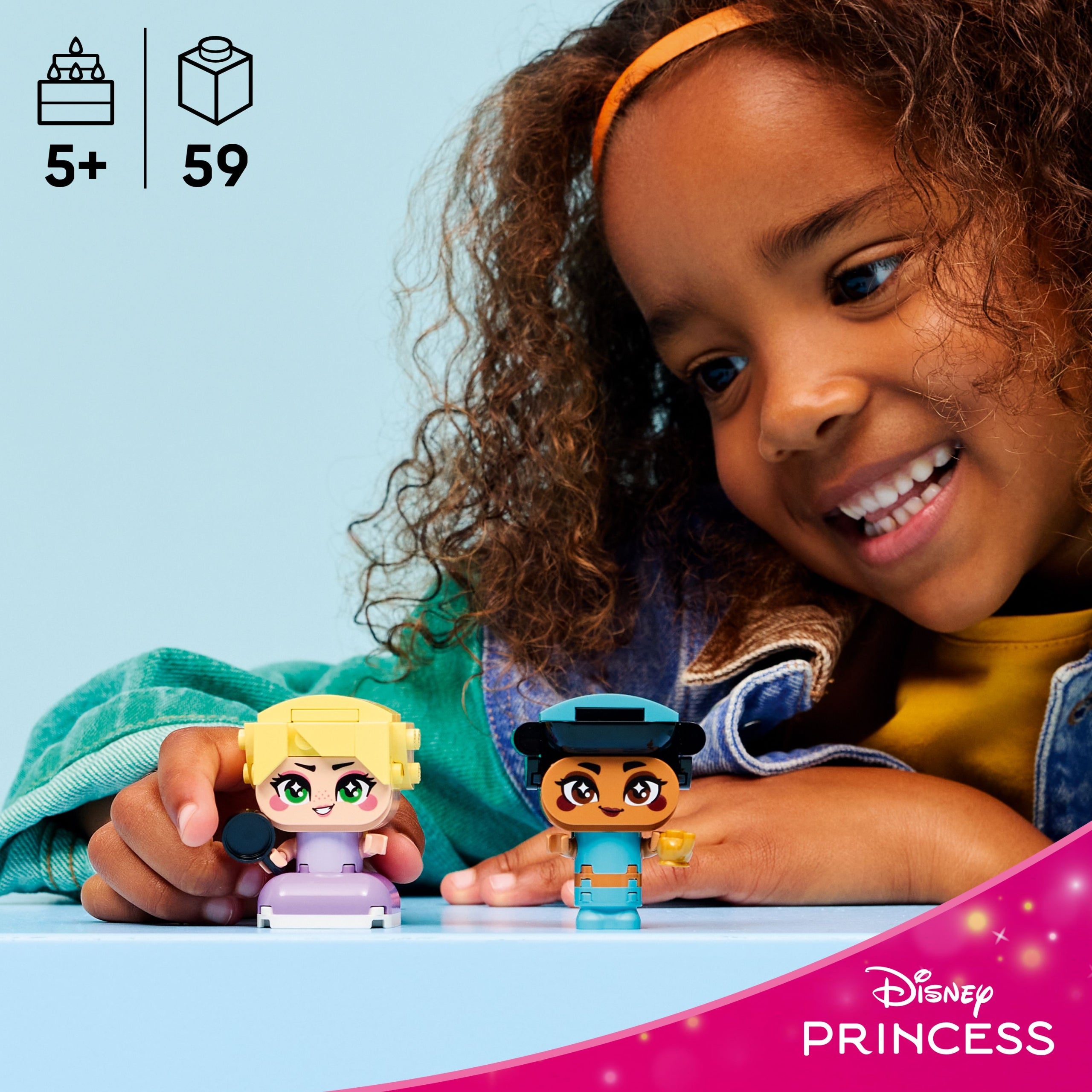 LEGO Disney Princess Little Jasmine and Rapunzel 43303 Brand LEGO
