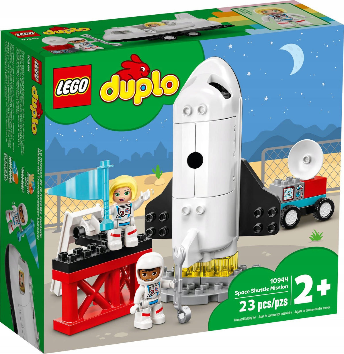 LEGO Duplo 10944 Space shuttle flight Rocket Nasa
