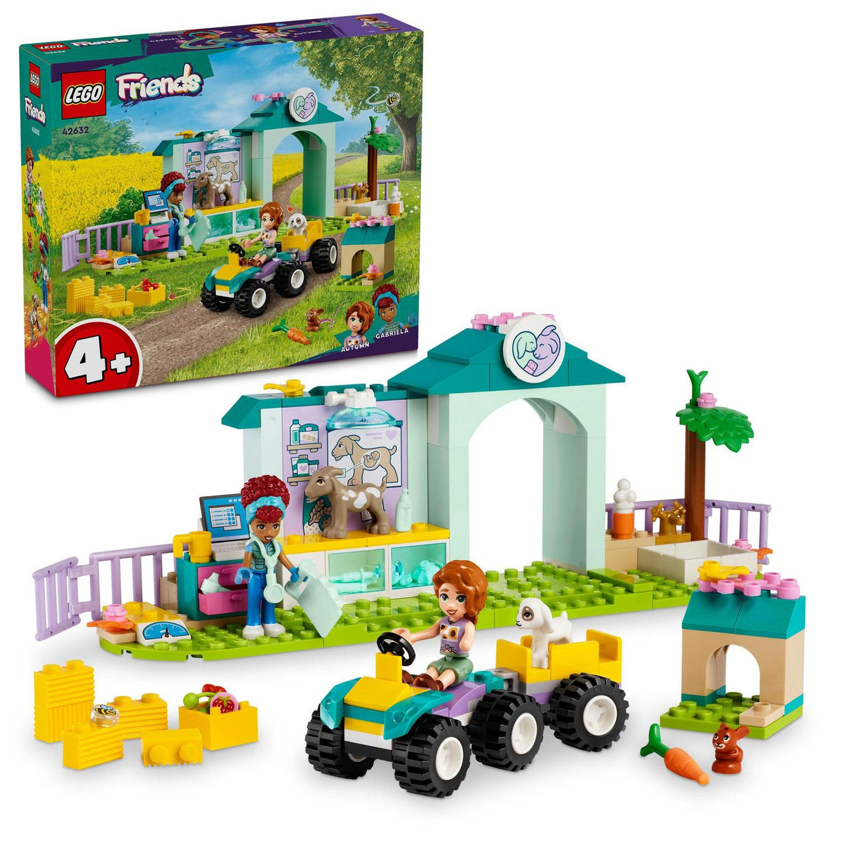 LEGO FRIENDS 42632 VETERINARIAN CLINIC FOR LIVESTOCK