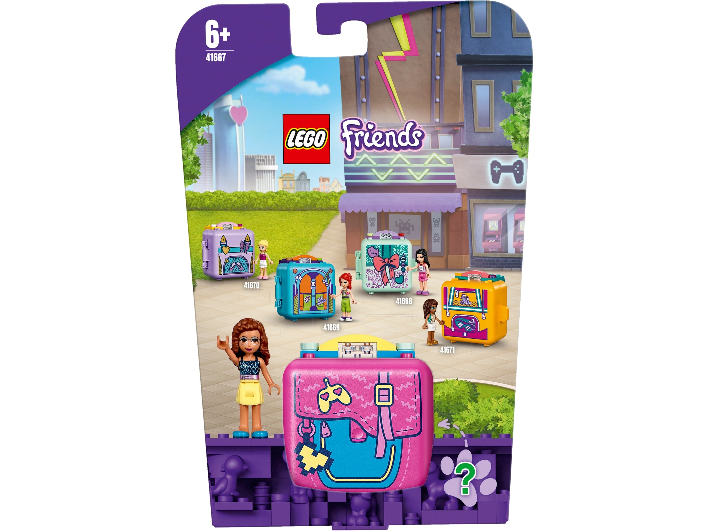 41667 LEGO® Friends Olivia žaidimų kubelis