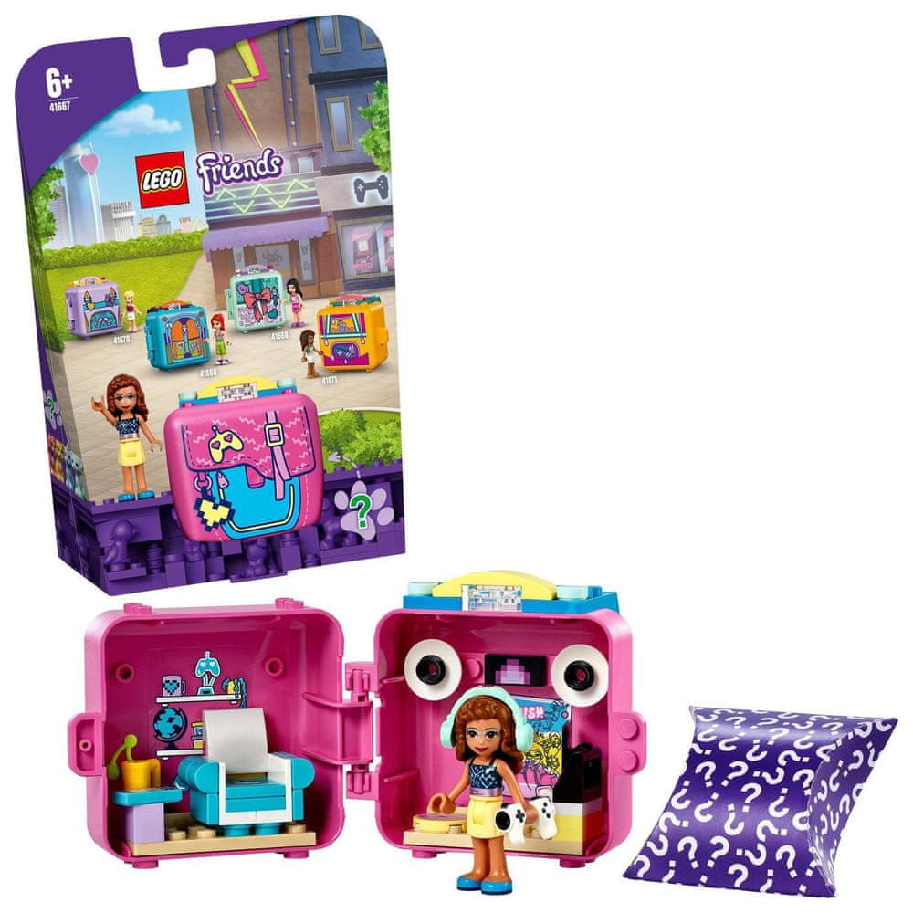 41667 LEGO® Friends Olivia žaidimų kubelis