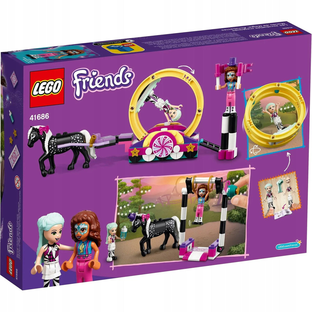 LEGO Friends 41686 Magical acrobatics Packaging status original