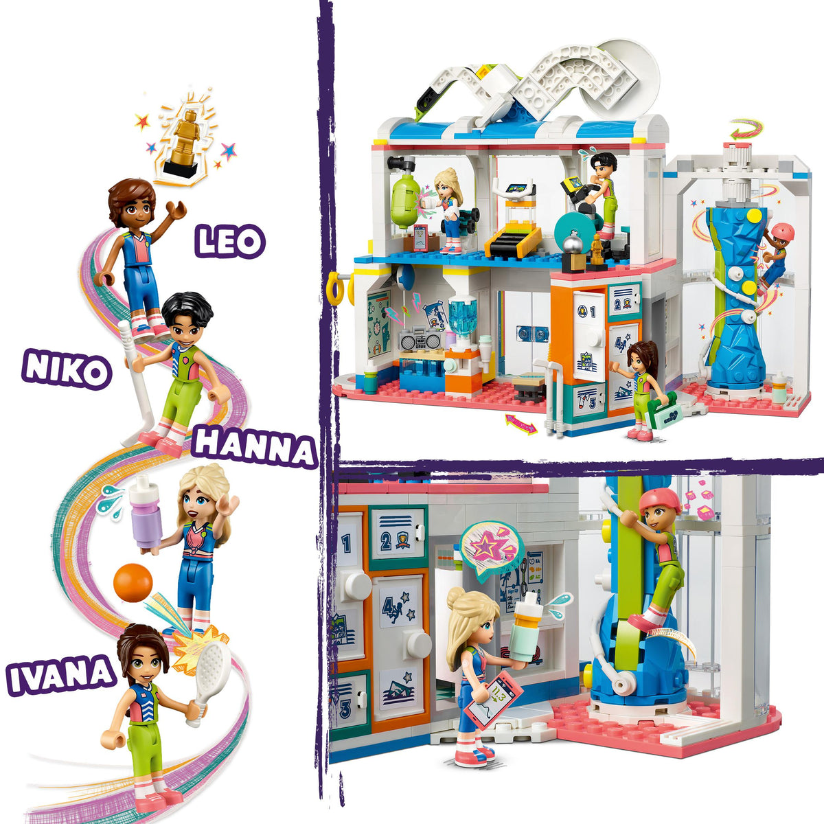 LEGO Friends 41744 Sports Center Packaging status original