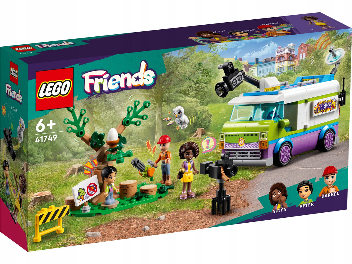 LEGO Friends 41749 Auto novináře Packaging status original