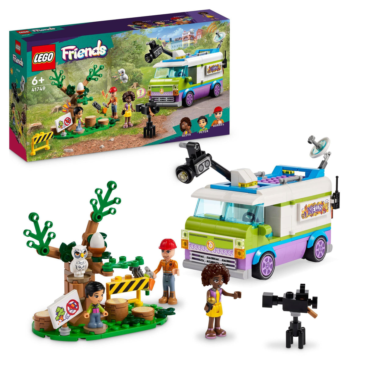 LEGO Friends 41749 Auto novináře