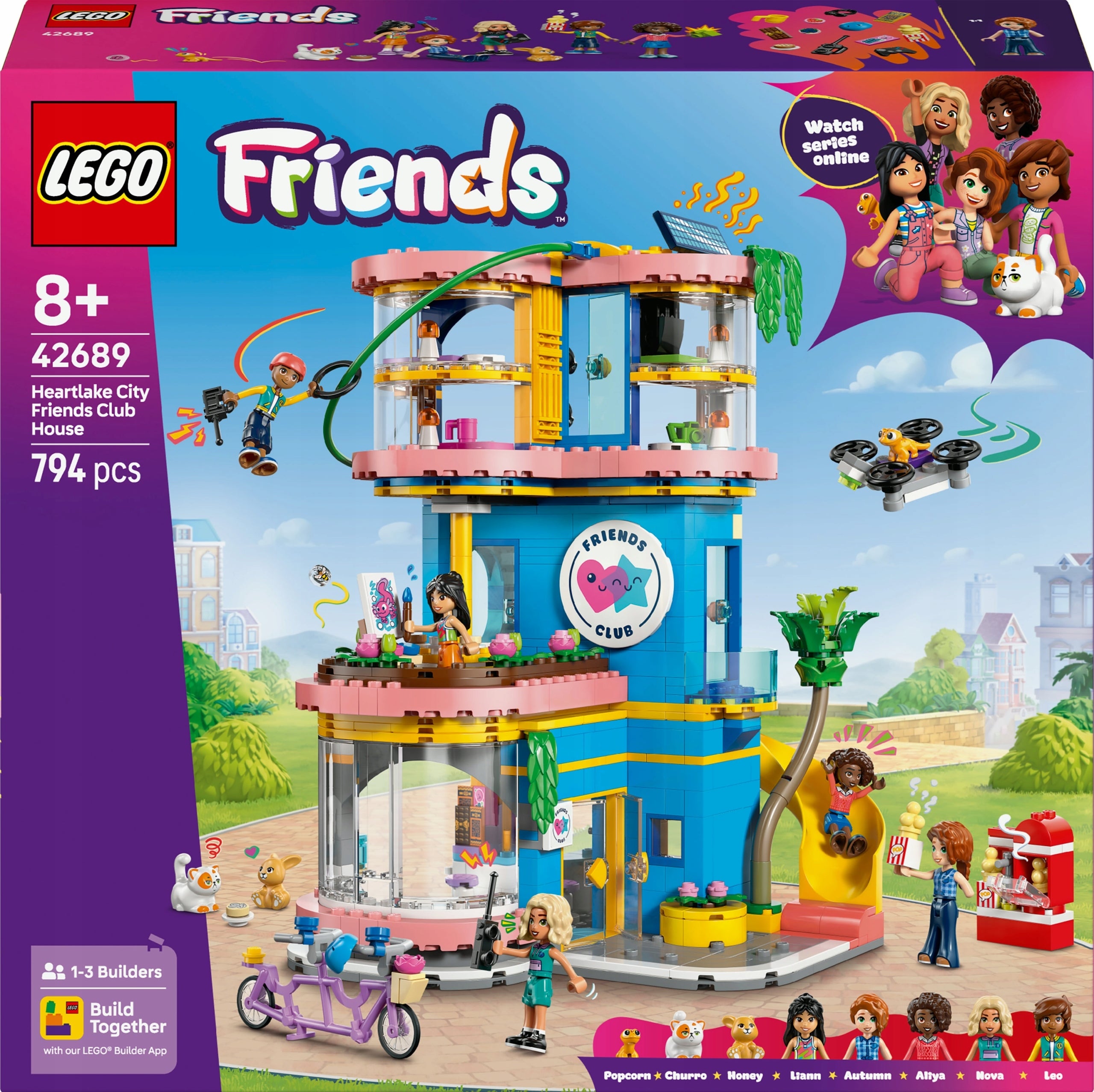 LEGO Friends Clubhouse with Heartlake 42689