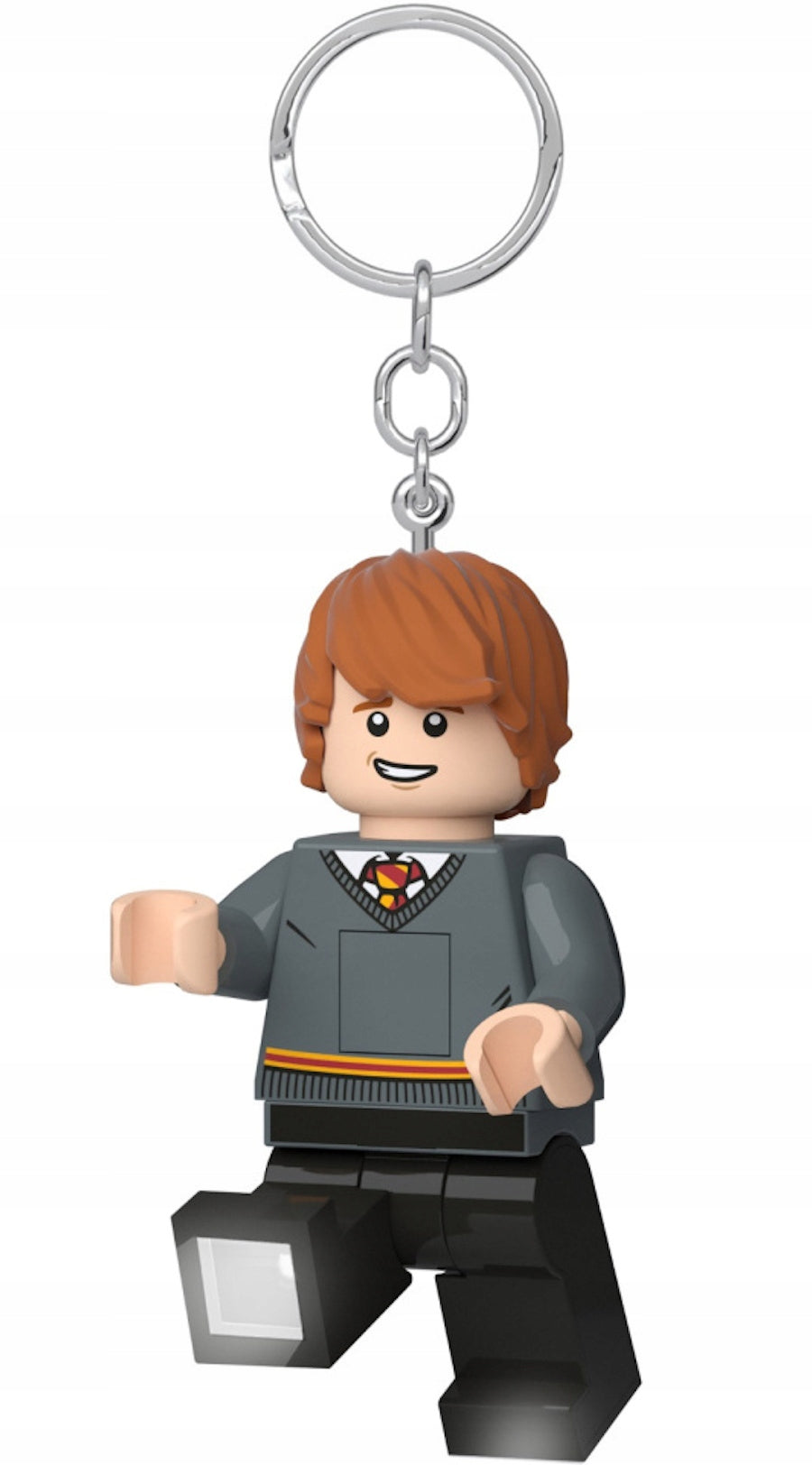 LEGO HARRY POTTER KEYCHAIN FLASHLIGHT FIGURINE RON WEASLEY KEY CHAIN WITH FLASHLIGHT
