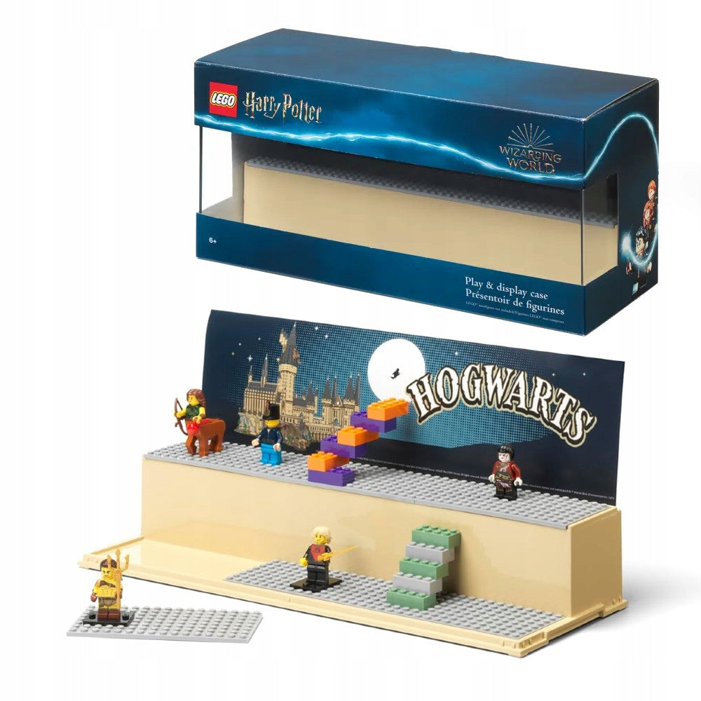 LEGO HARRY POTTER LARGE DISPLAY CASE FOR MINIFIGURES CONTAINER DOUBLE SITE