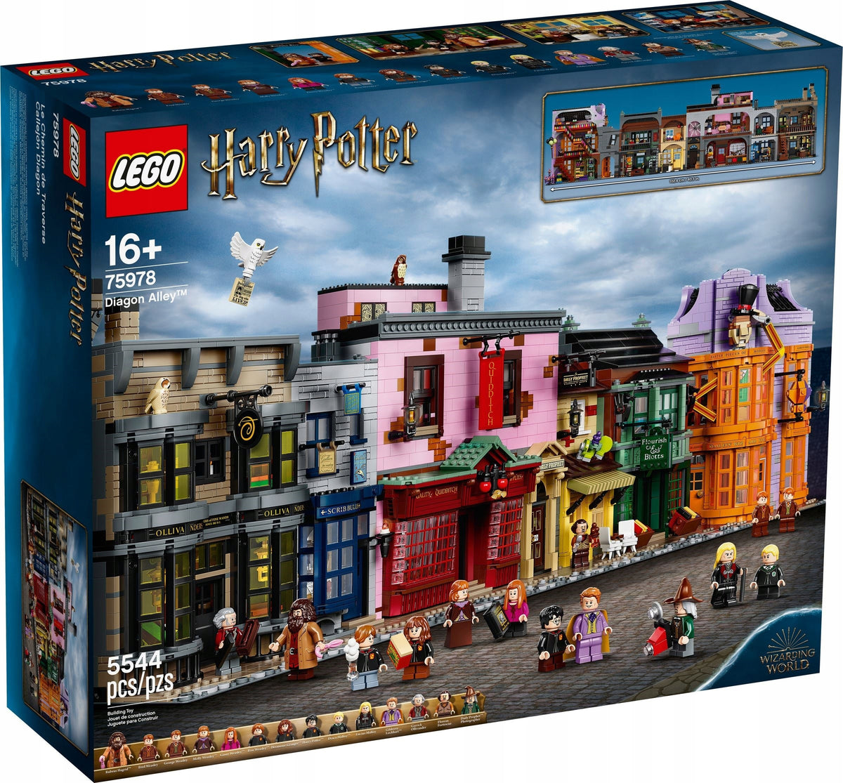 LEGO Harry Potter 75978 Diagonal Street 16+ Collectible Set NEW Packaging status original