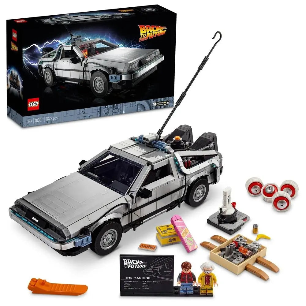 LEGO ICONS 10300 Time machine from Back to the Future NEW