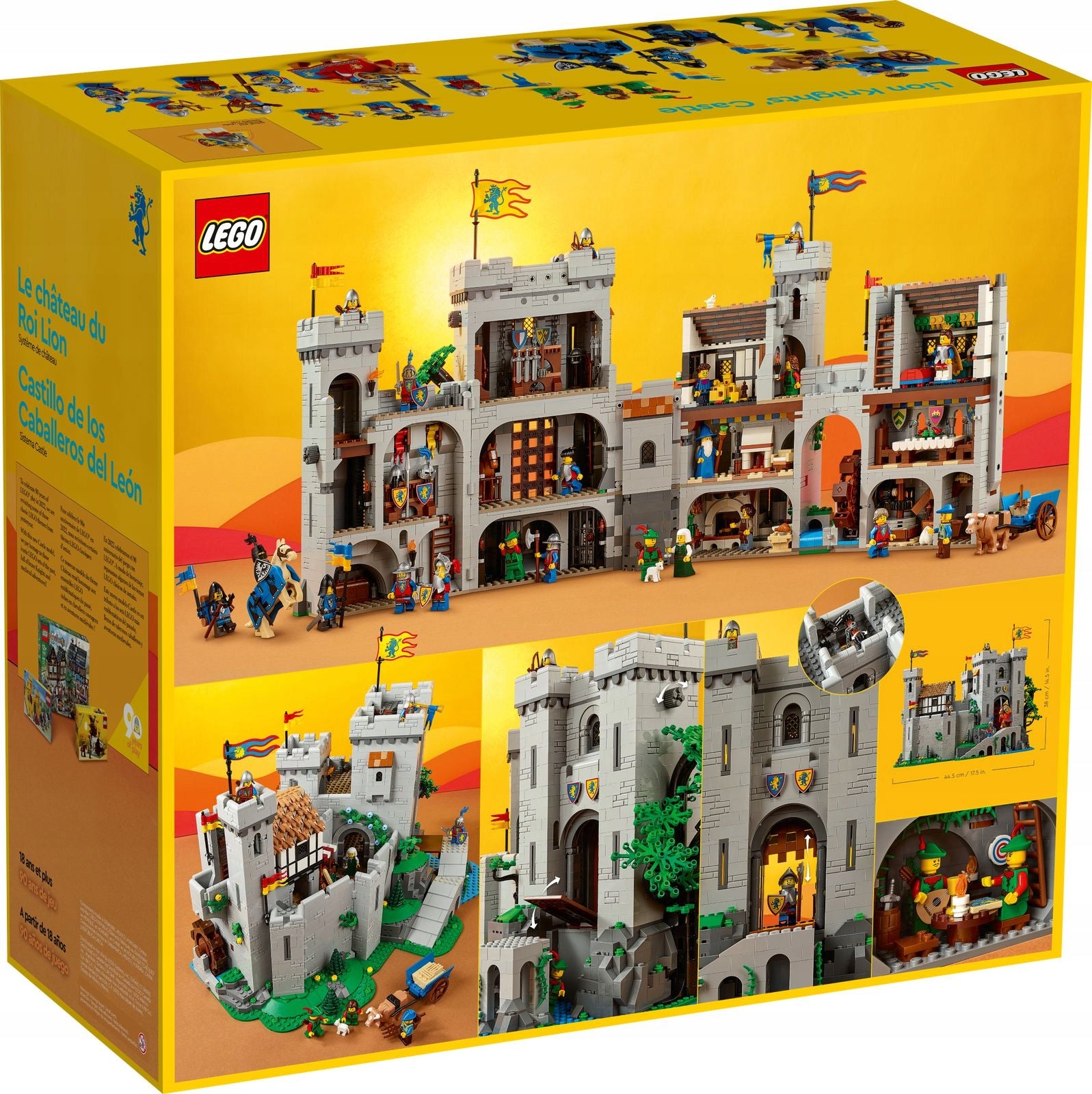 LEGO - ICONS - CASTLE OF KNIGHTS OF THE COAT OF ARMS LION - 10305 Product number 10305