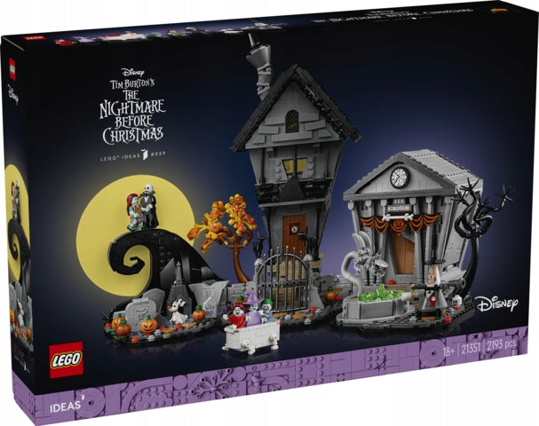 LEGO - IDEAS - DISNEY - HALLOWEEN TOWN TIMA BURTONA - 21351 Brand LEGO