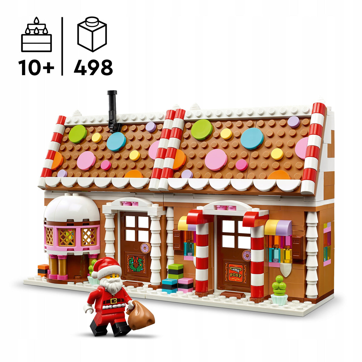 LEGO Iconic 40809 Christmas gingerbread hut