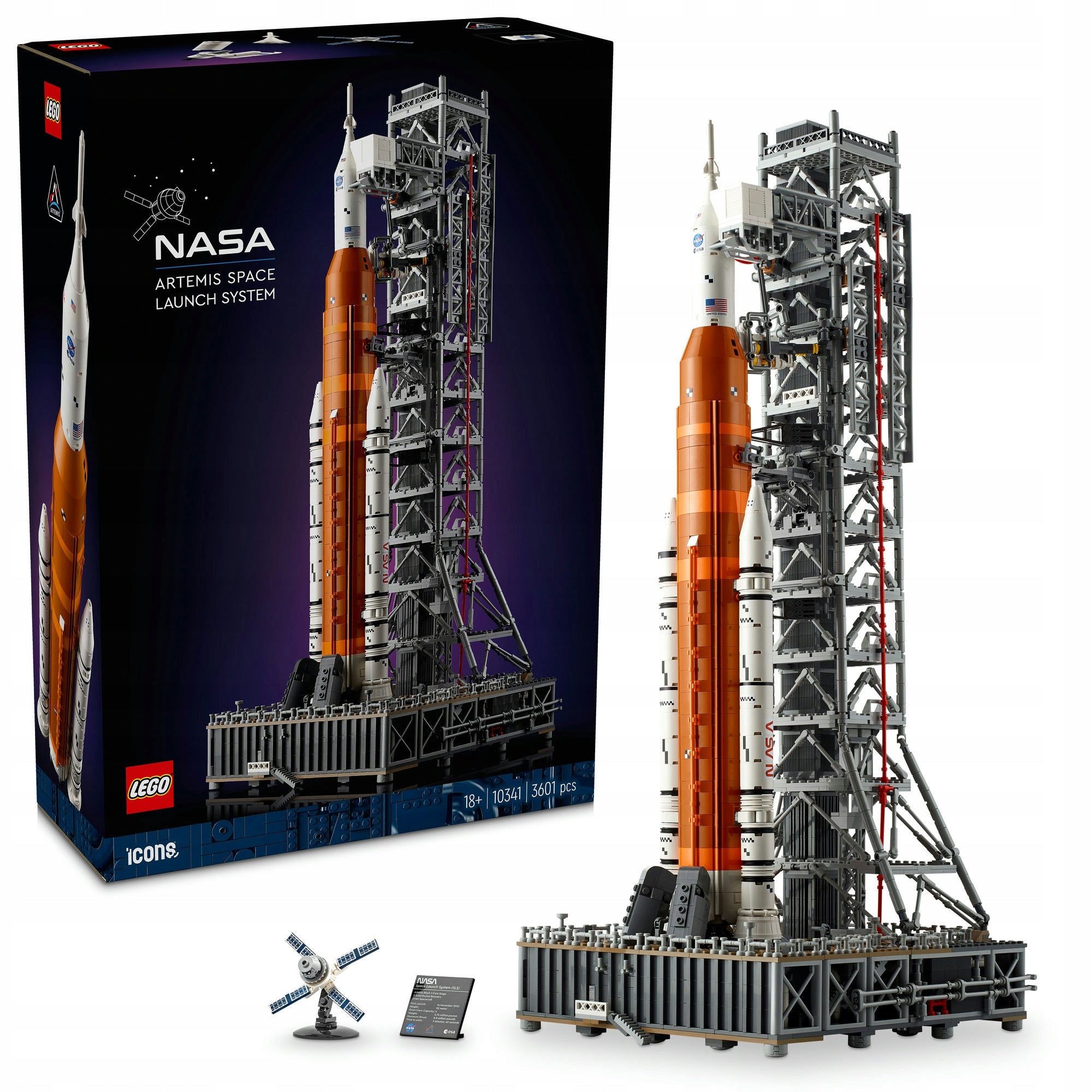 LEGO Icons 10341 NASA Artemis SLS rocket Product number 10341