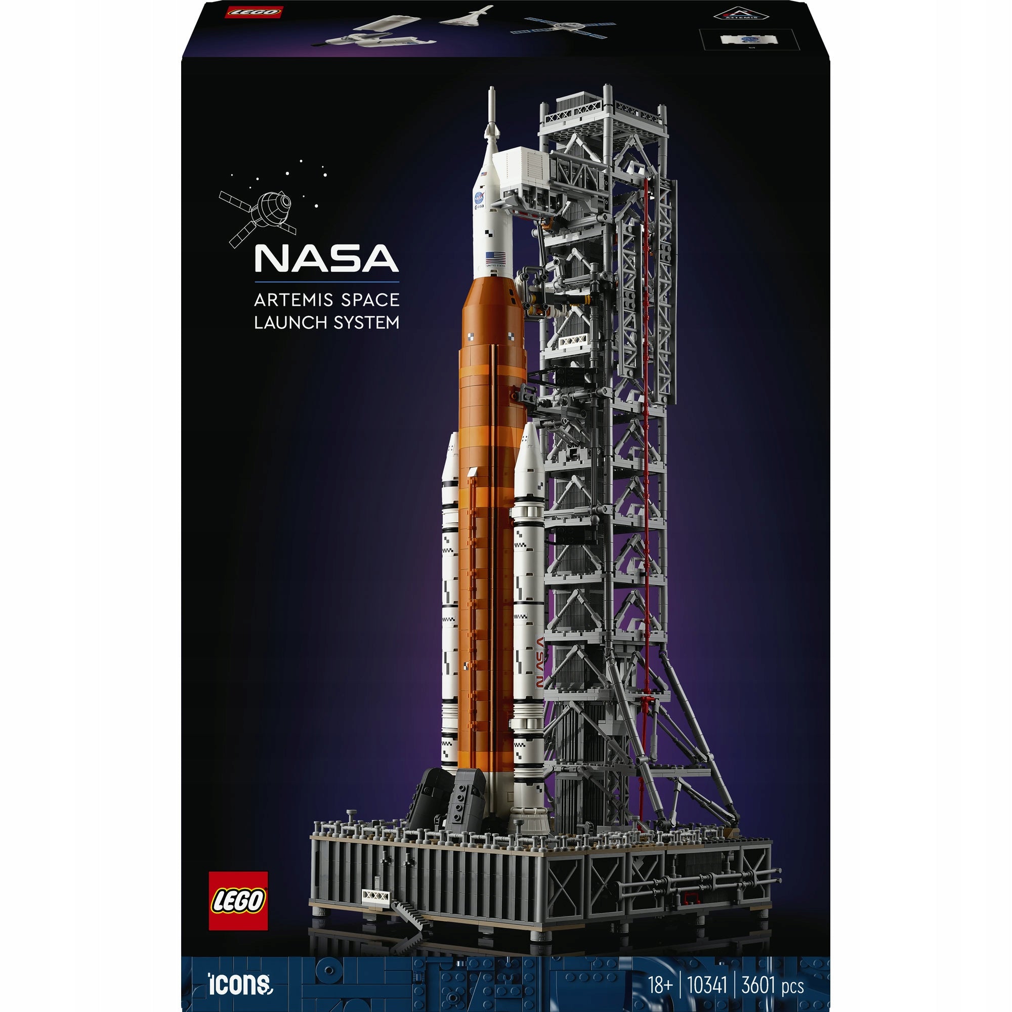 LEGO Icons 10341 NASA Artemis SLS rocket