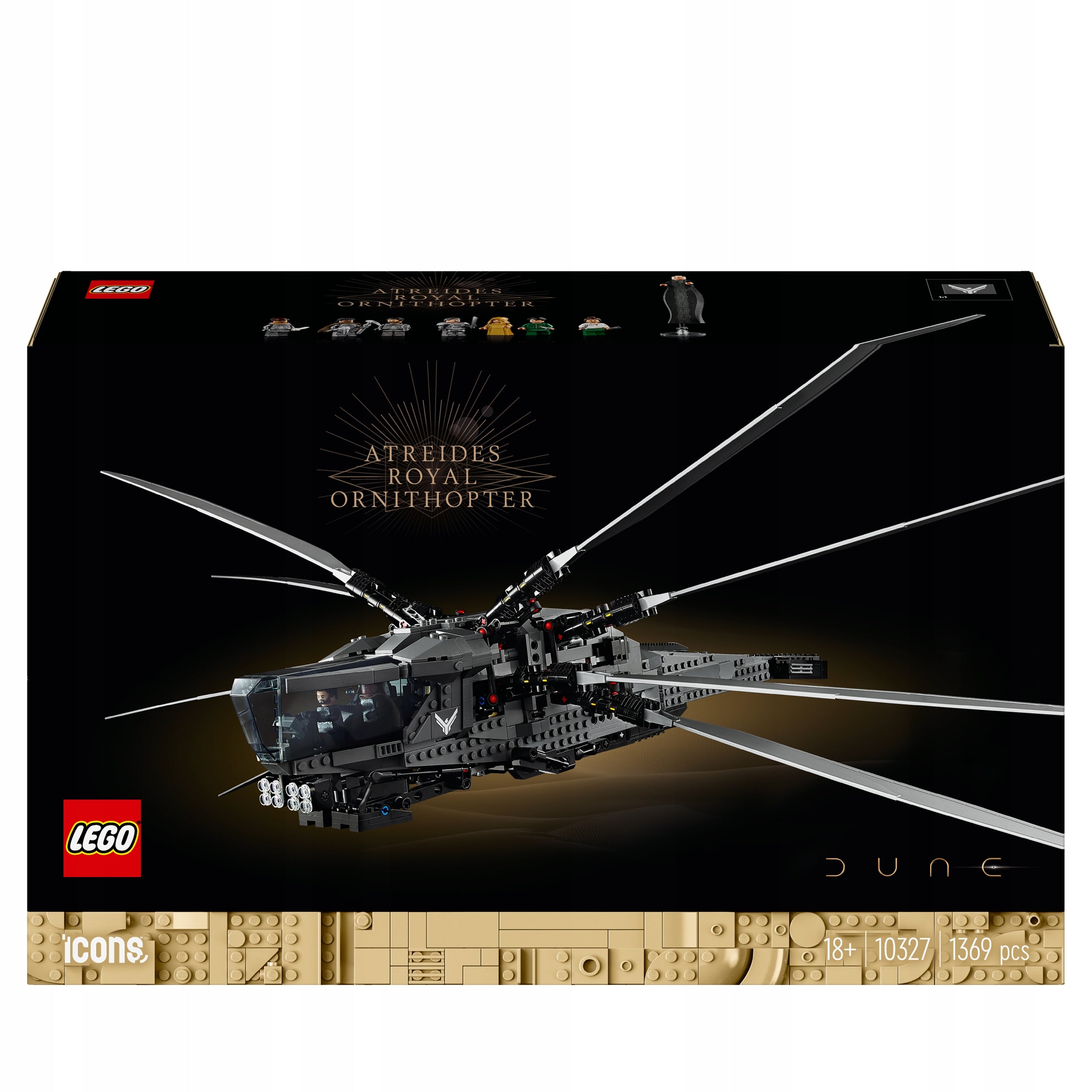 LEGO Icons Dune - Atreides Royal Ornithopter 10327