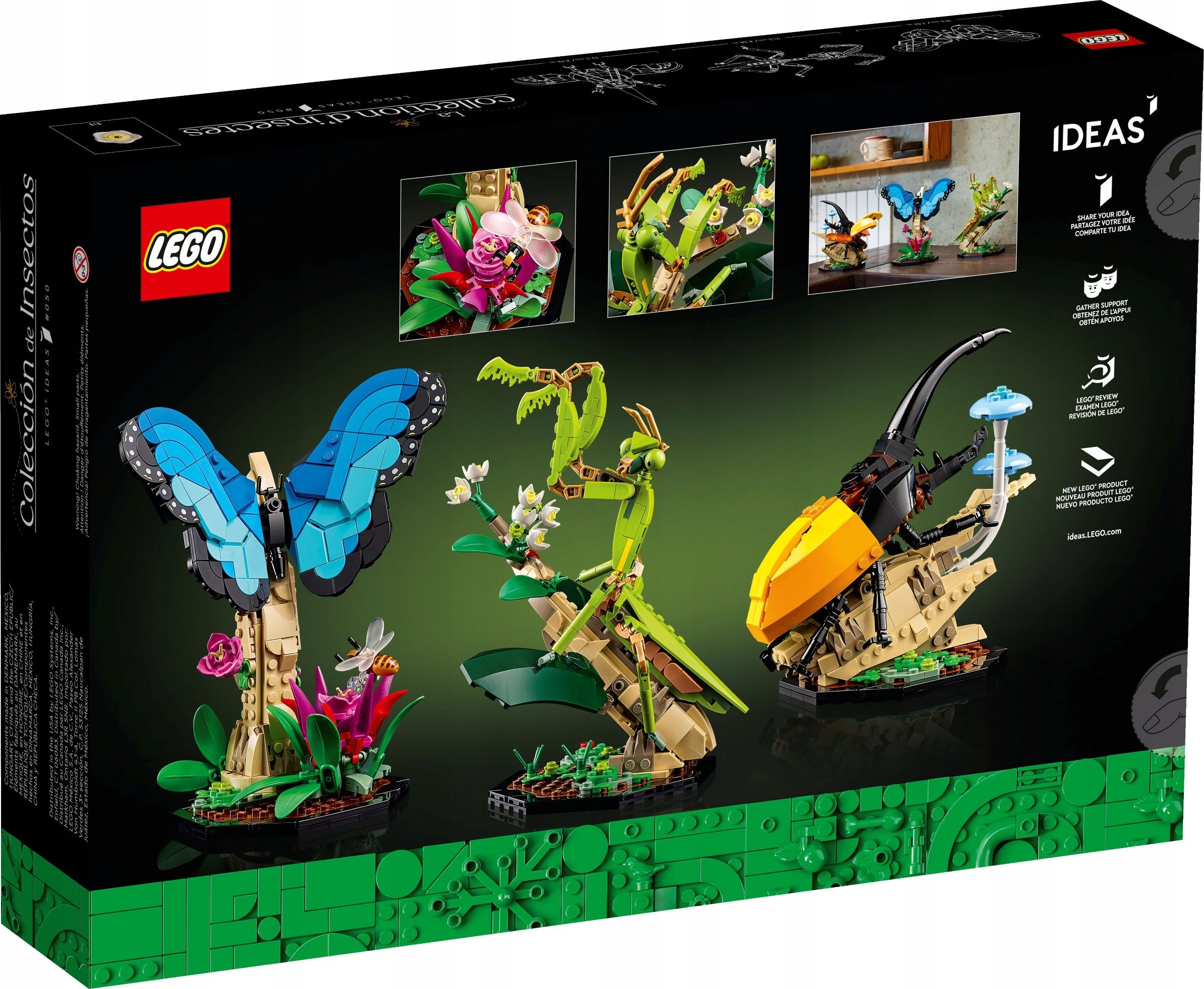 LEGO Ideas 21342 Hmyzí kolekce Brand LEGO