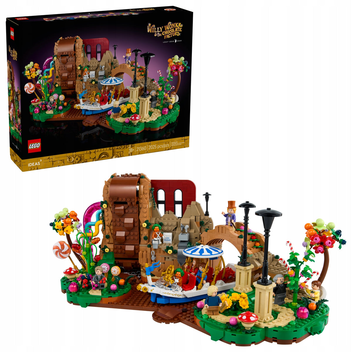 LEGO Ideas 21360 Willy Wonka and the Chocolate Factory #068 2025 elements
