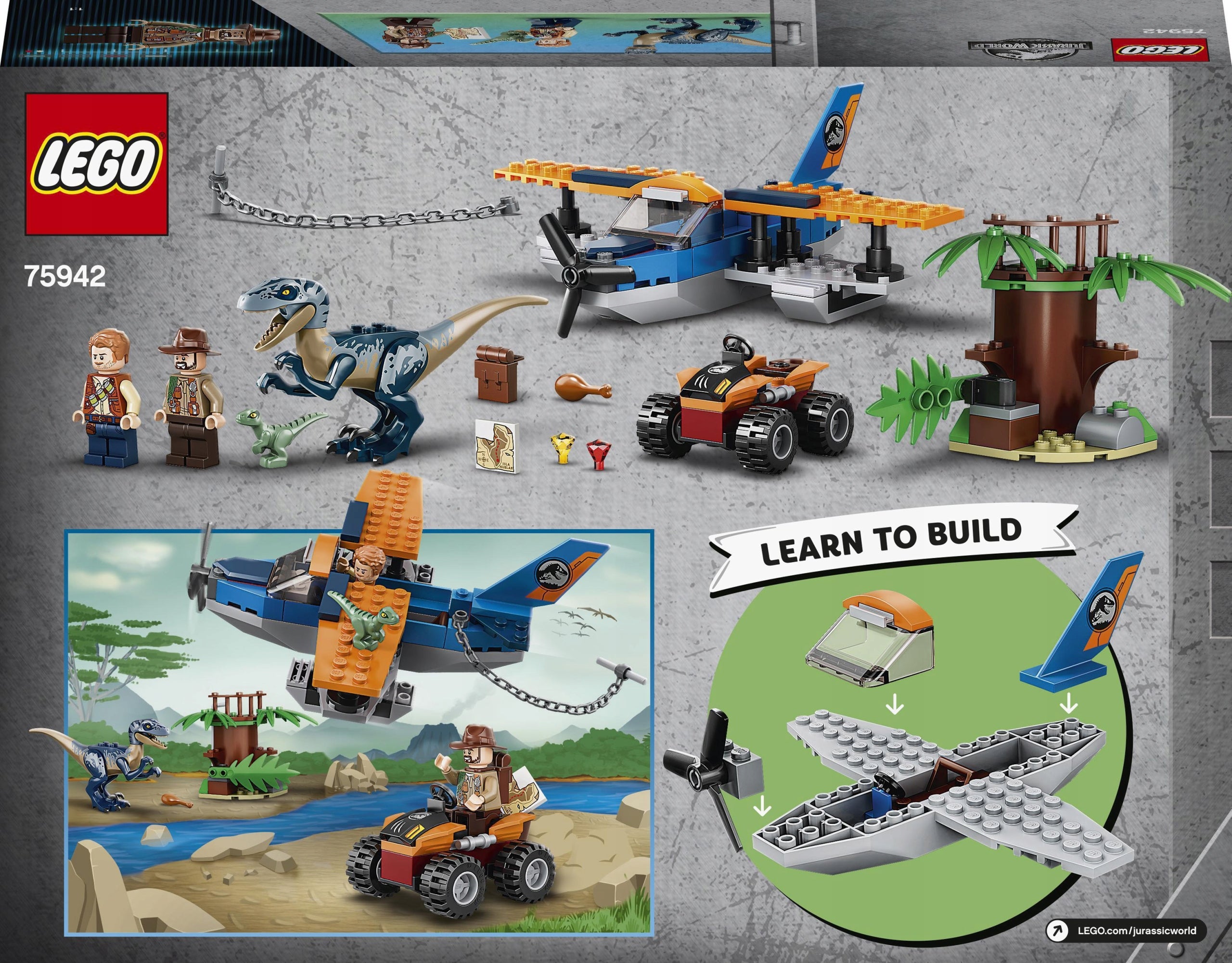 75942 LEGO® Jurassic World Flugzeugrettungsmission 