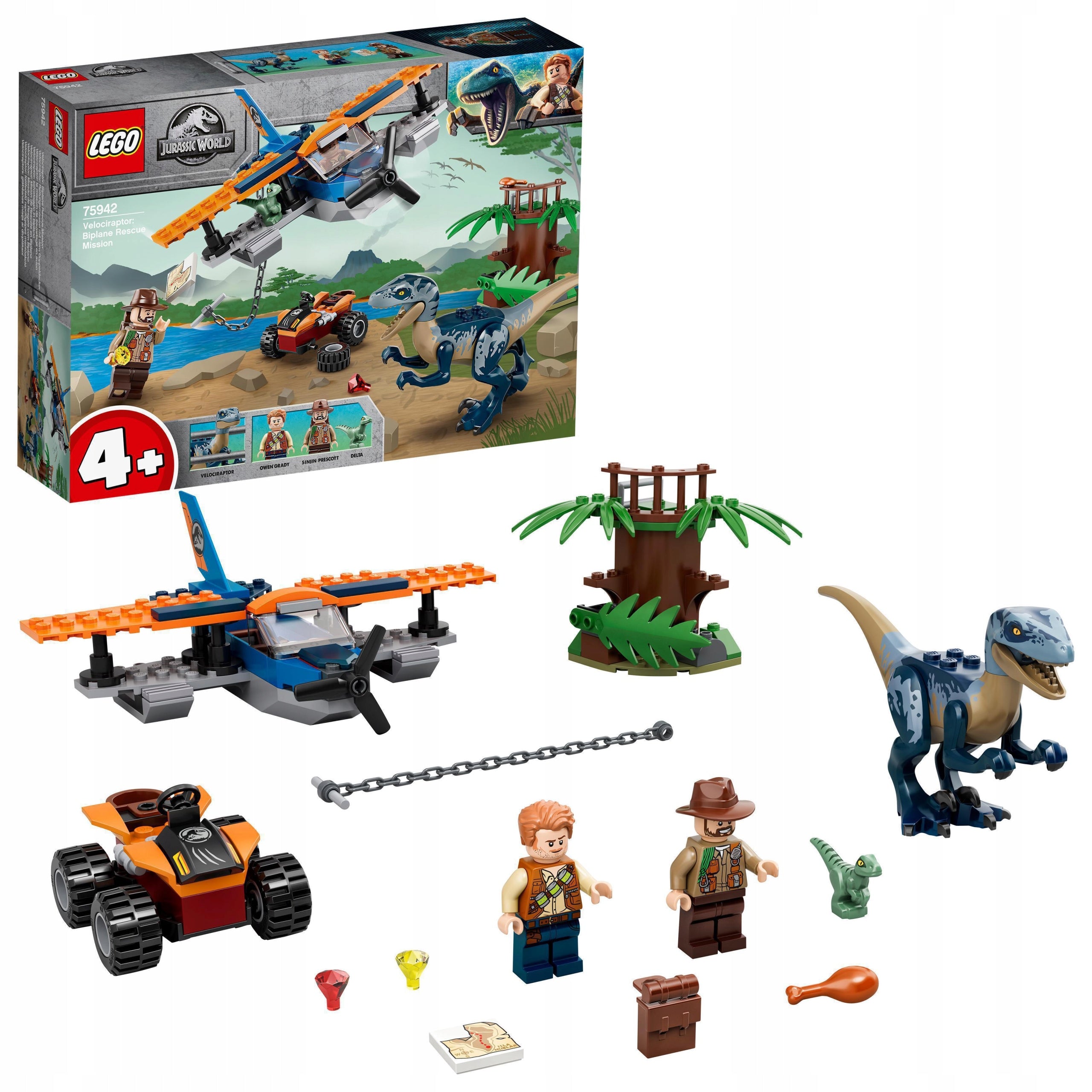 75942 LEGO® Jurassic World Flugzeugrettungsmission 