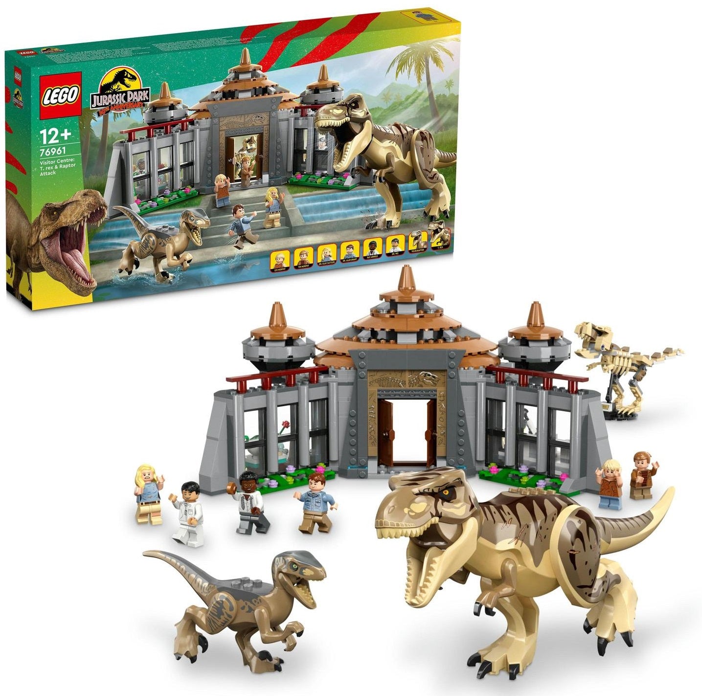 LEGO Jurassic World 76961 Návštevnícke centrum: Útok Tyrannosaura