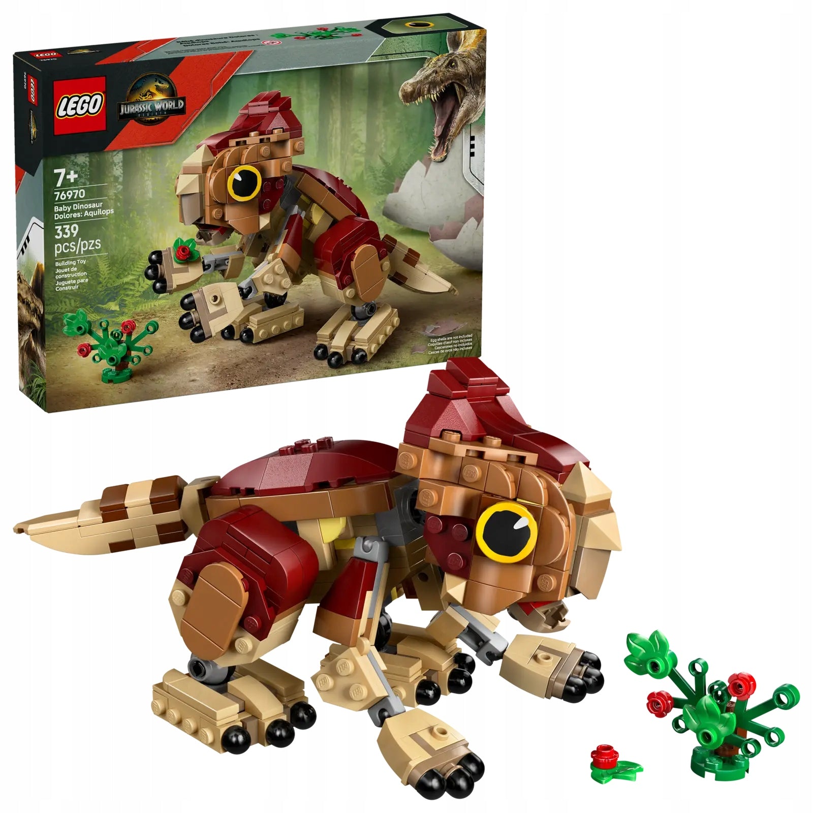 LEGO Jurassic World 76970 Small Dinosaur Dolores: aquilops