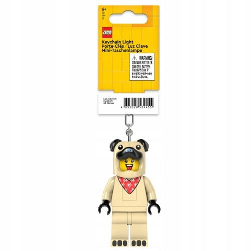 LEGO KEYCHAIN LED CLASSIC DOG PUG LGL-KE213H