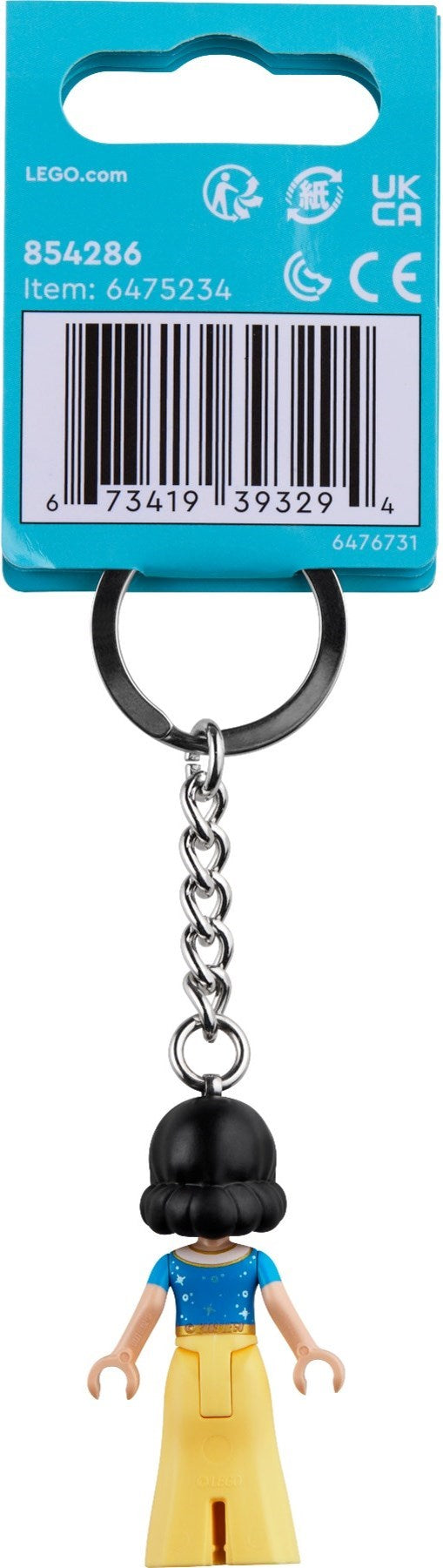 LEGO Keychain 854286 Snow White Packaging status original