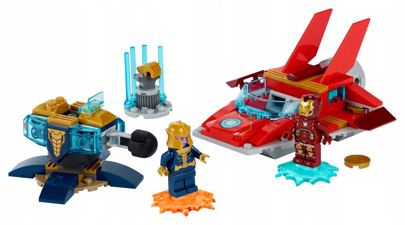 76170 LEGO® Super Heroes Geležinis Žmogus prieš Thanos