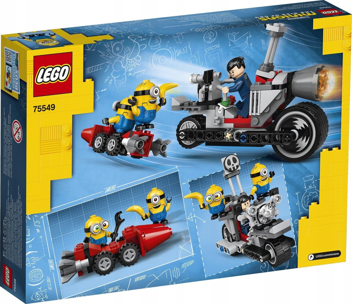 75549 LEGO® Minions Stuntbike-Verfolgungsjagd 