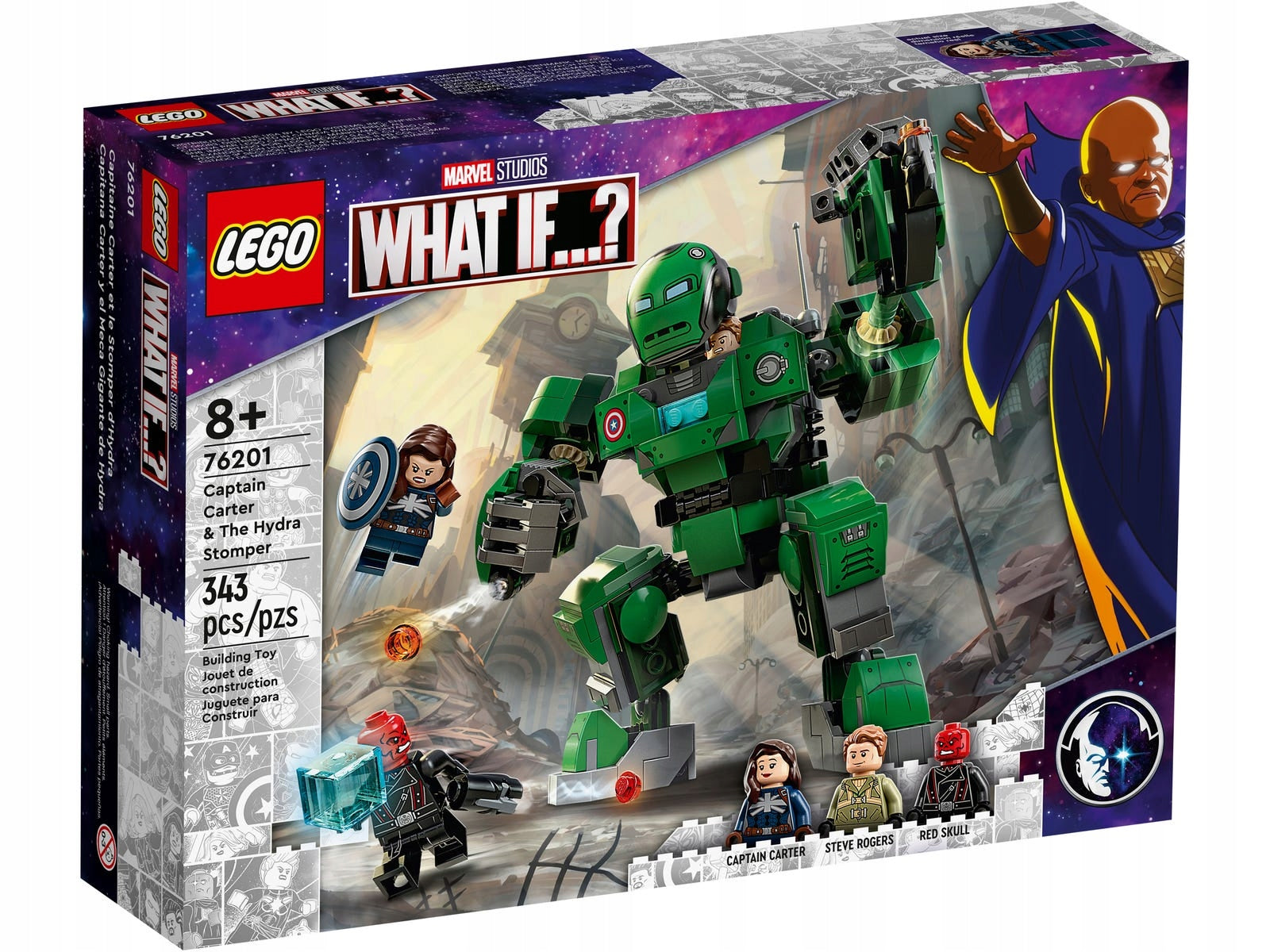 LEGO Marvel 76201 Captain Carter and the Hydra Destroyer