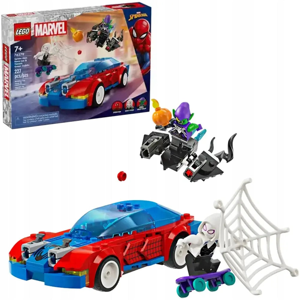 LEGO Marvel 76279 Racing car Spider-Man and Venom Green Goblin Packaging status original